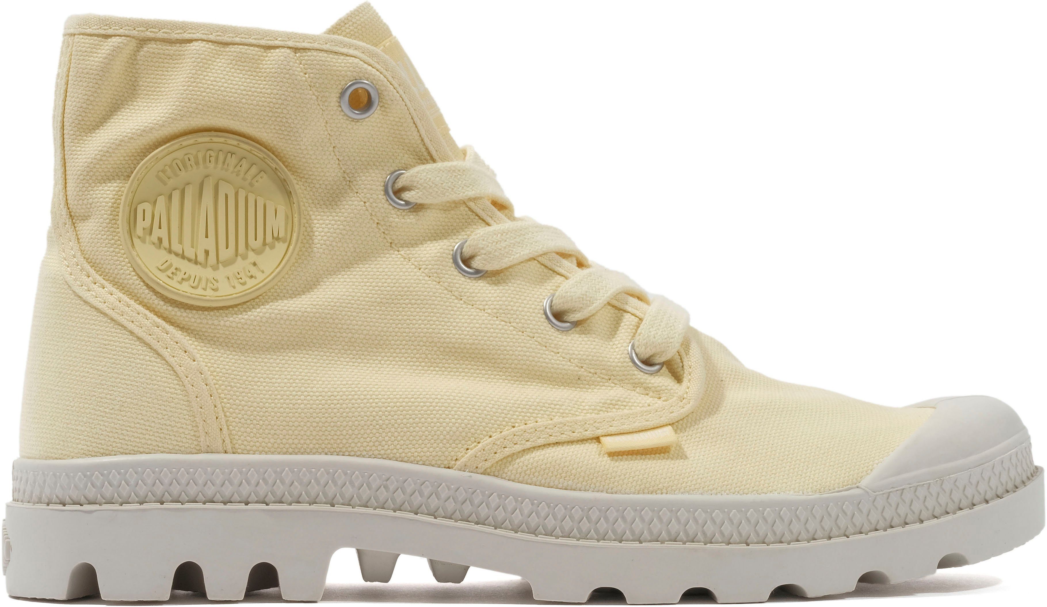 Palladium Veterschoenen PAMPA HI dames veterlaarzen maat 37,5 geel
