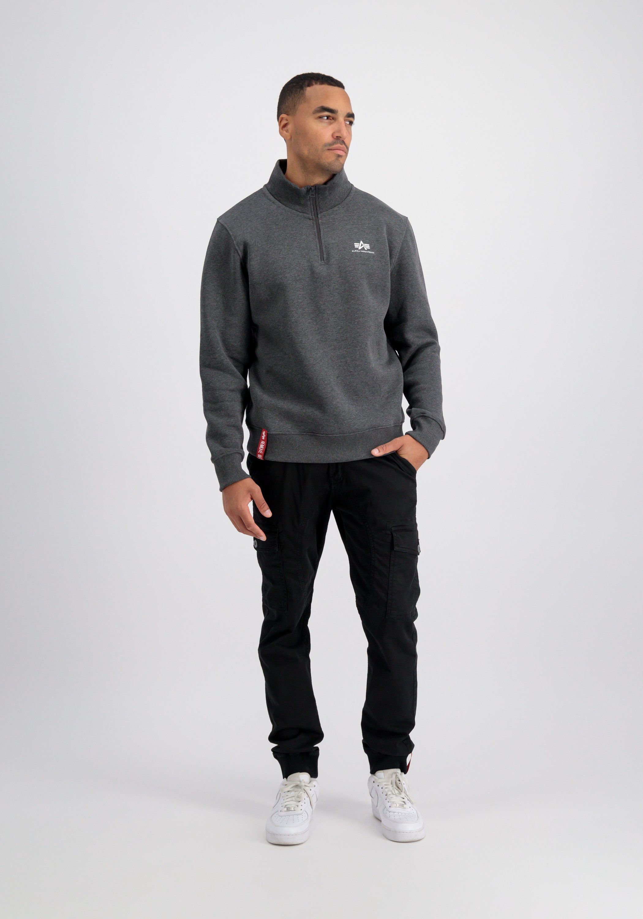Alpha Industries Sweater Alpha Industries Men - Sweatshirts Half Zip Sweatshirt SL