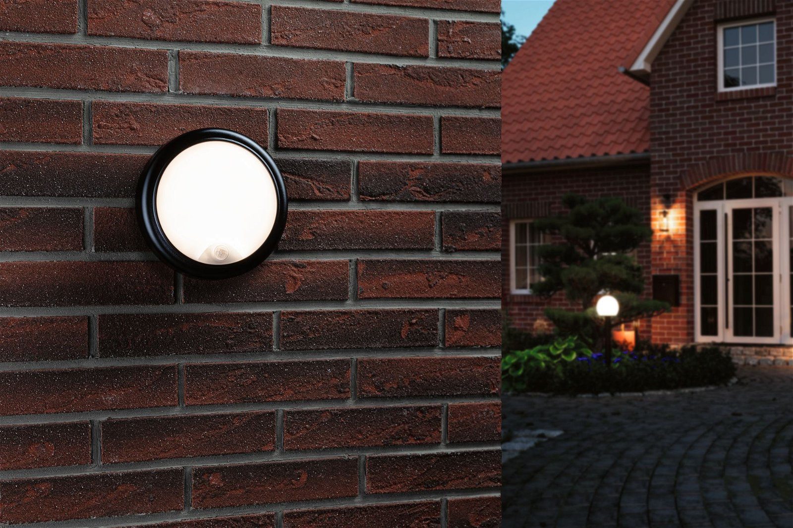 Paulmann Led-wandlamp voor buiten IP44 180mm 3000K 15W 1050lm 230V Grijs Kunststof (1 stuk)