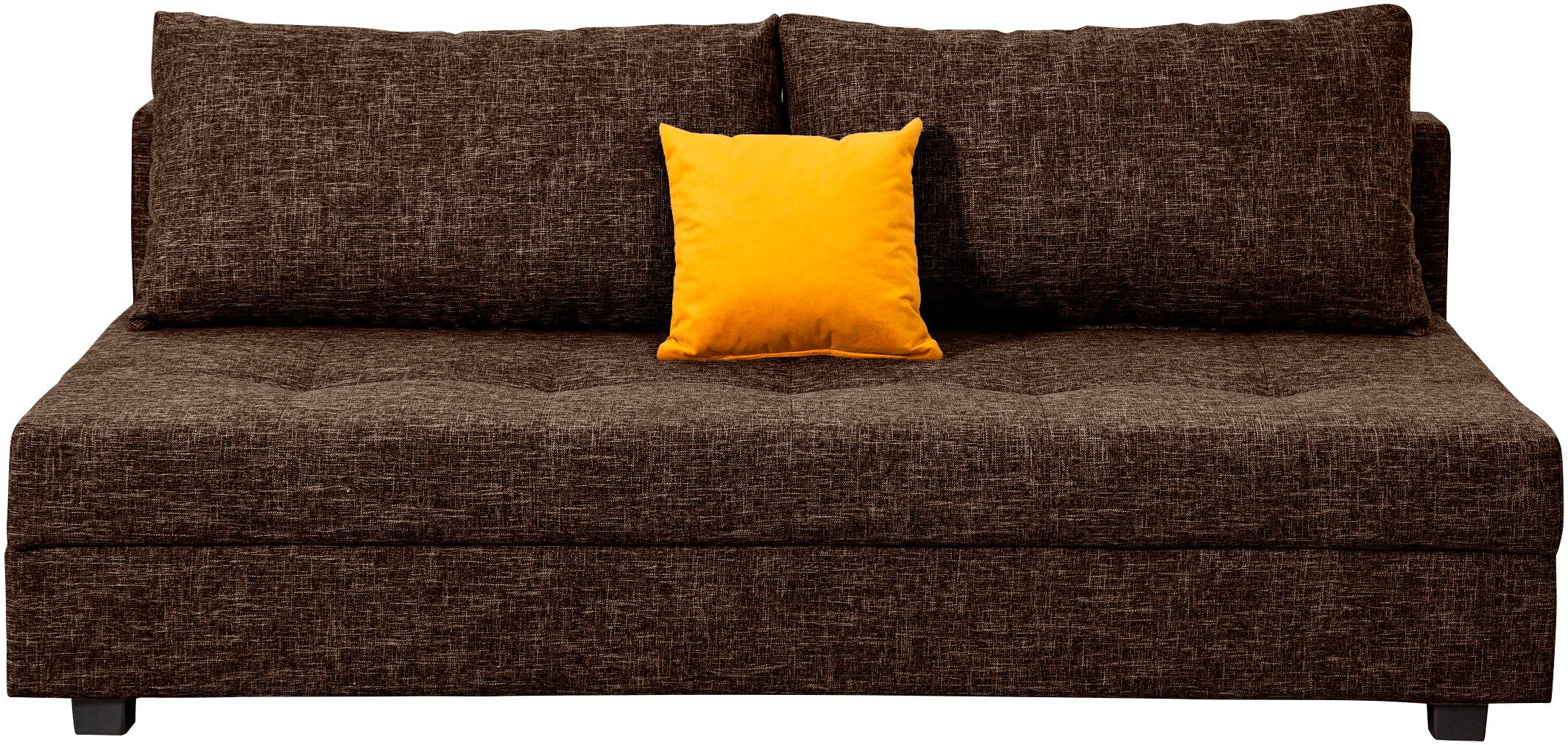 COLLECTION AB Slaapbank DARIA inclusief slaapfunctie en bedlade Slaapbank, bedfunctie, bedlade, inclusief rugkussens, veerkern