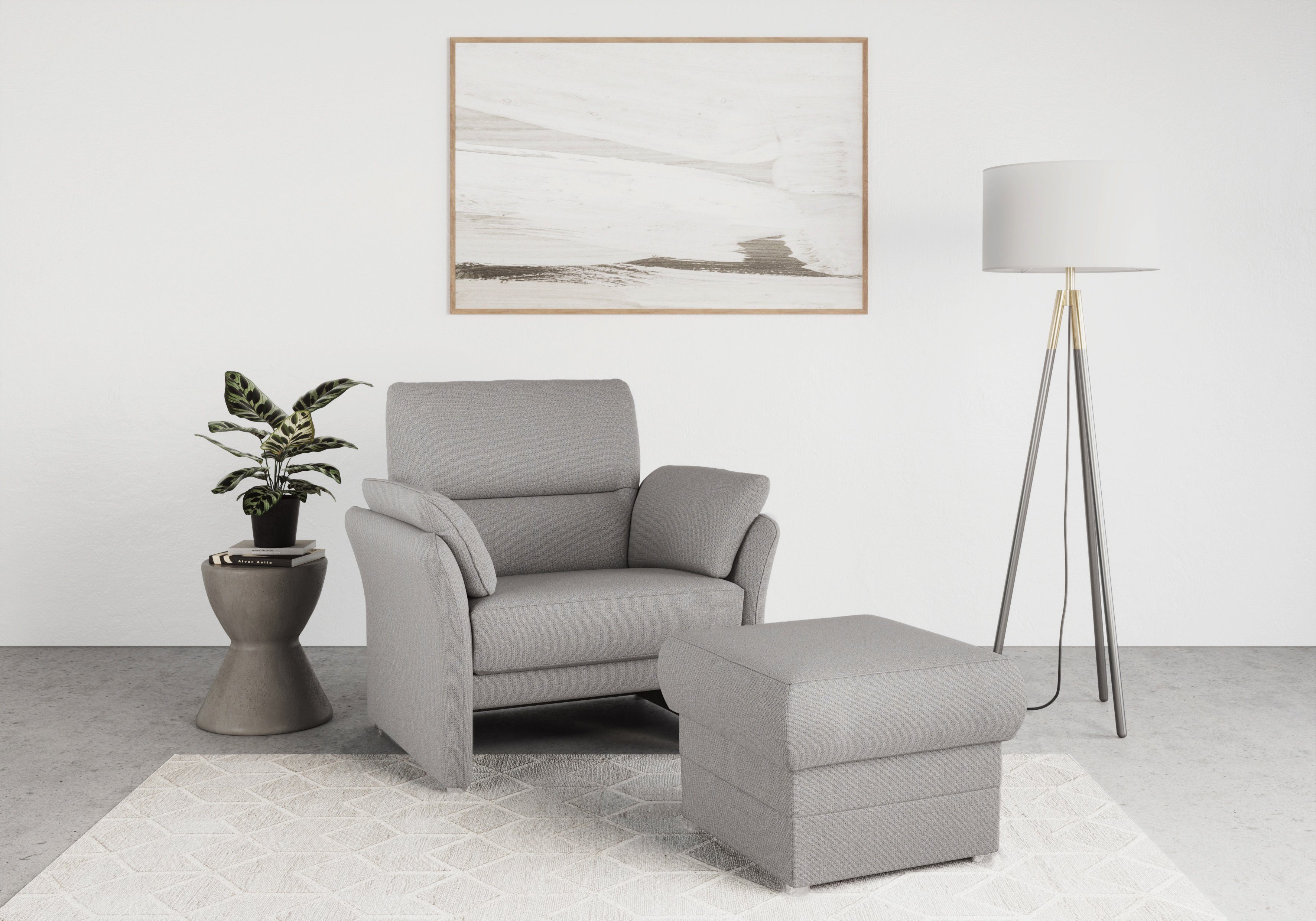 DOMO collection Fauteuil Pina cocktailsstoel Bijpassende fauteuil bij de serie, met binnenvering
