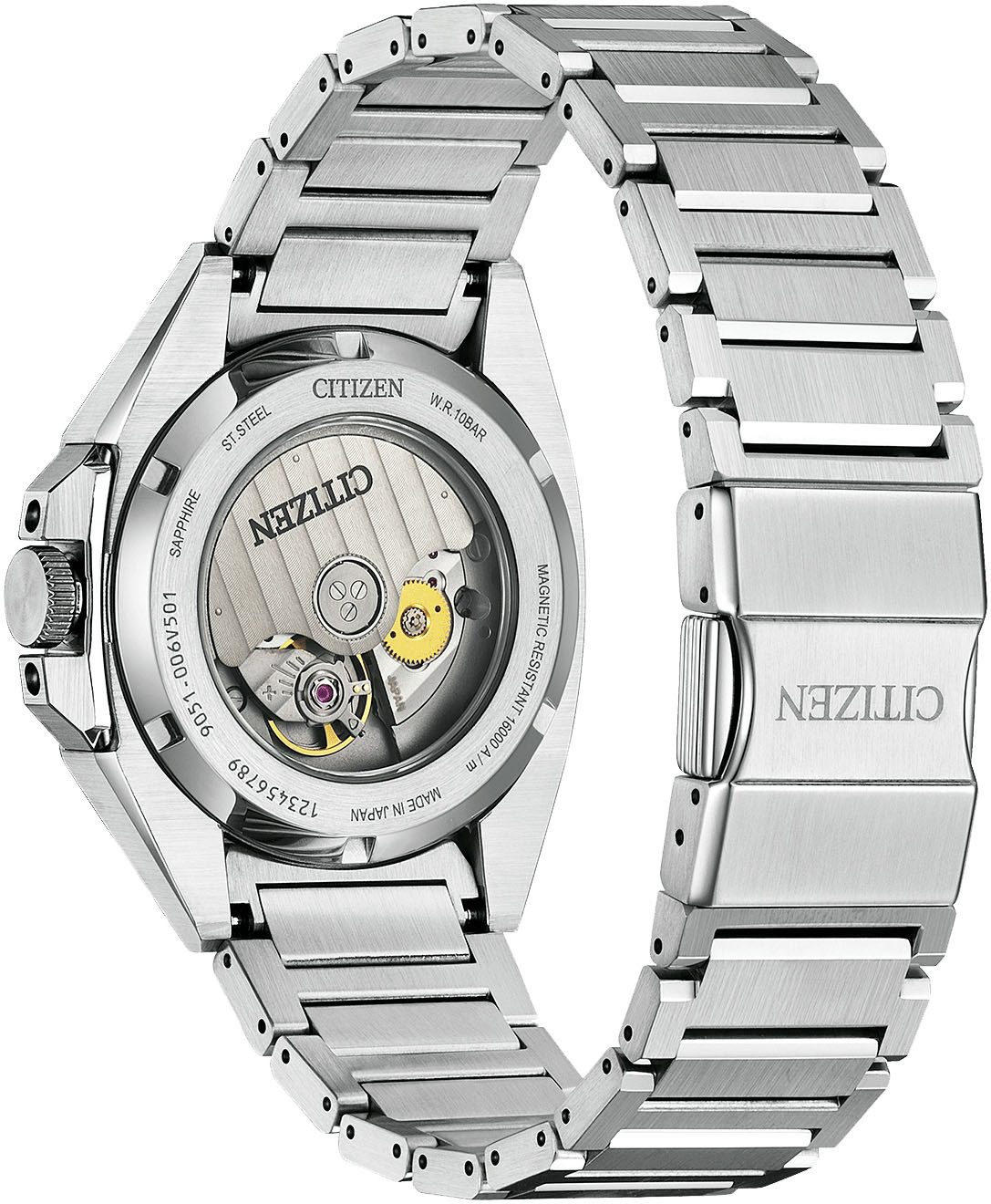 Citizen Automatisch horloge Series 8 Polshorloge, mechanisch horloge, herenhorloge, datum, saffierglas