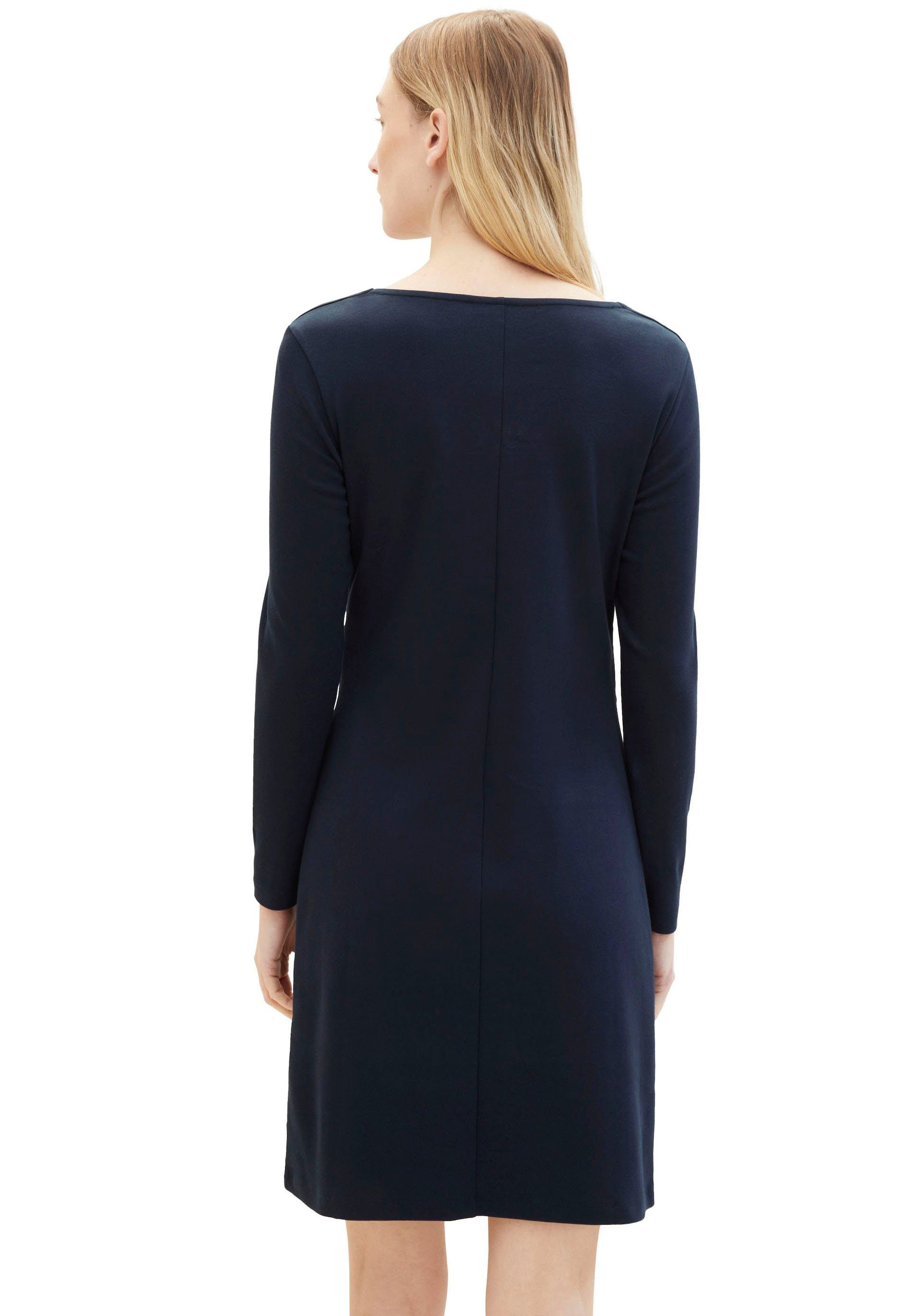 Tom Tailor Jerseyjurk met hoekige hals