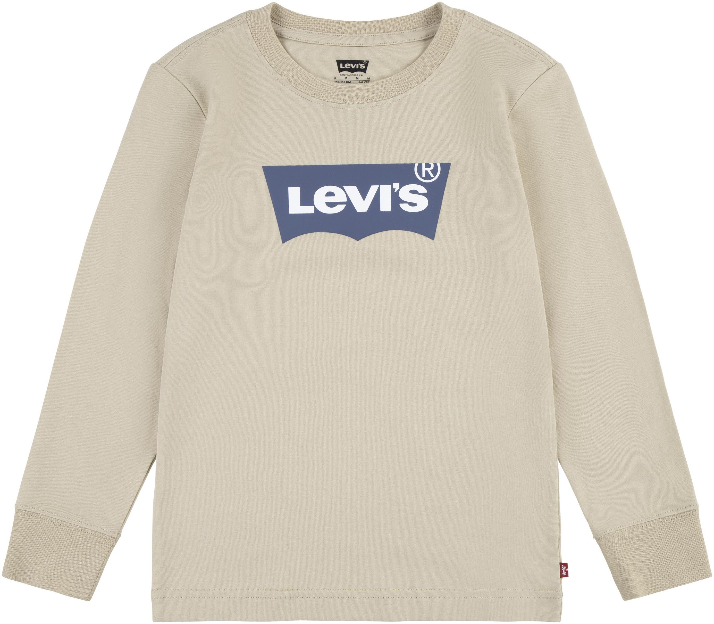 Levi's Kidswear Shirt met lange mouwen L S BATWING TEE