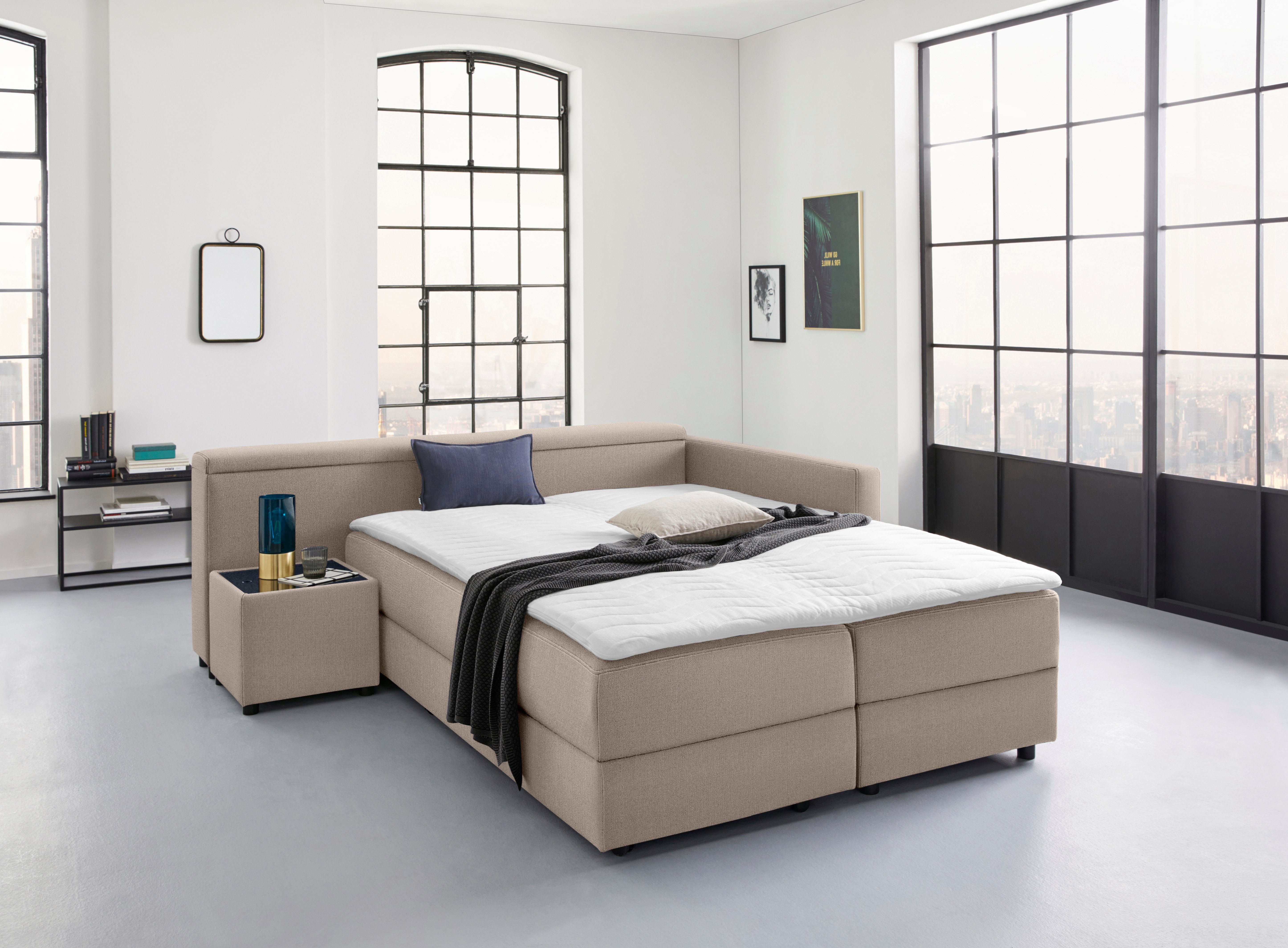 LOOKS BY WOLFGANG JOOP Hoekbank LooksIII L-vorm door draaifunctie tot bed verwisselbaar, inclusief opbergvak