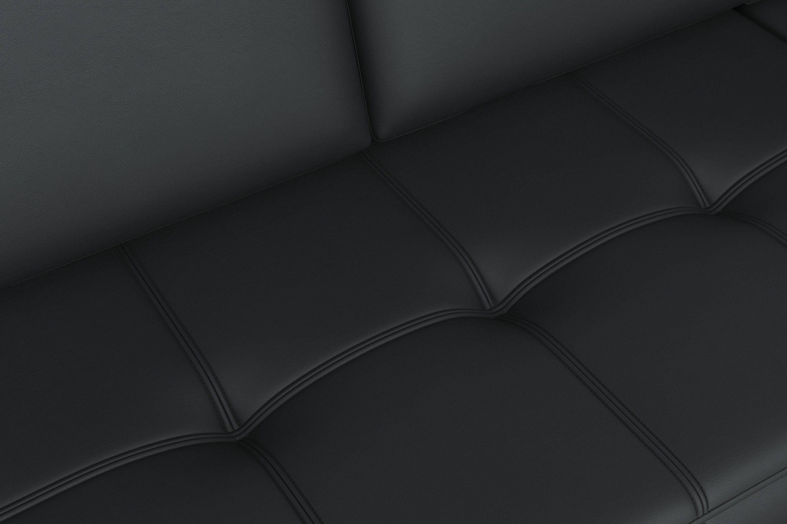 sit&more Zithoek Bendigo U-vorm inclusief zitdiepteverstelling, bodemvrijheid 15 cm, in 2 pootkleuren
