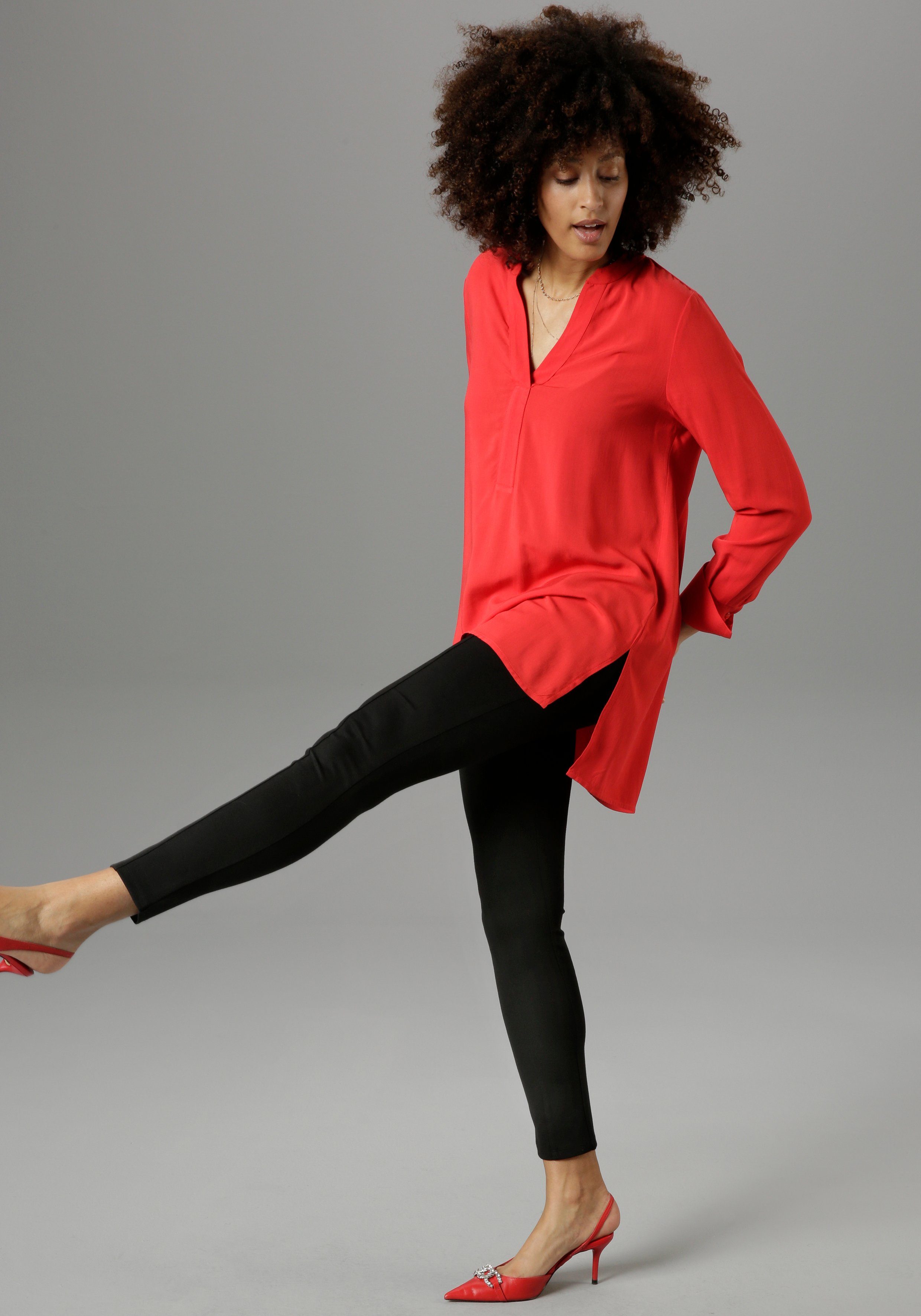 Aniston SELECTED Lange blouse met extra-lange manchetten