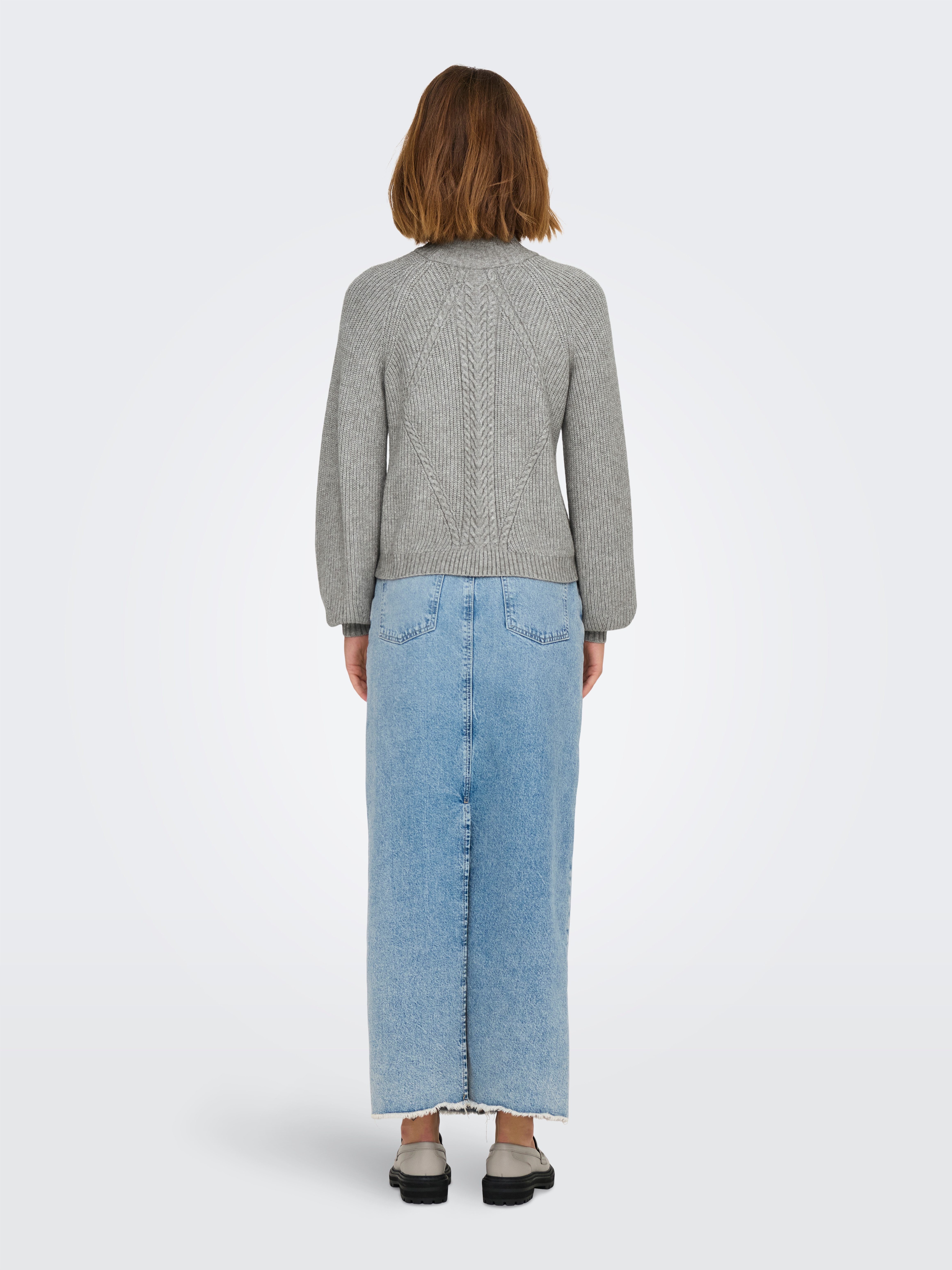 Only Trui met staande kraag ONLKATIA LS DETAIL HIGHNECK CC KNT
