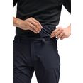 maier sports functionele broek torid slim smal voor outdoor en wandelen blauw