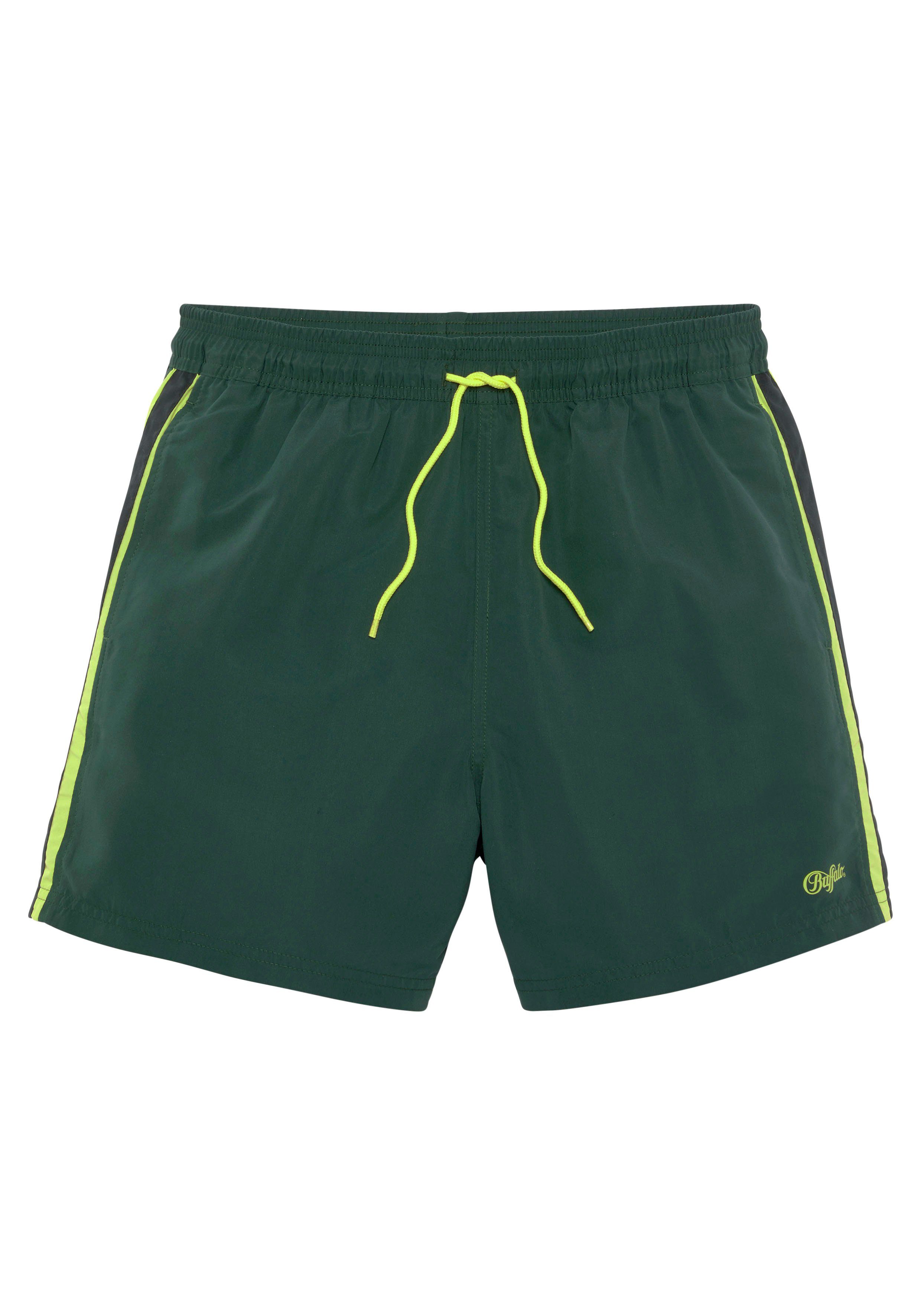 Buffalo Zwemshort met contrastkleurige details