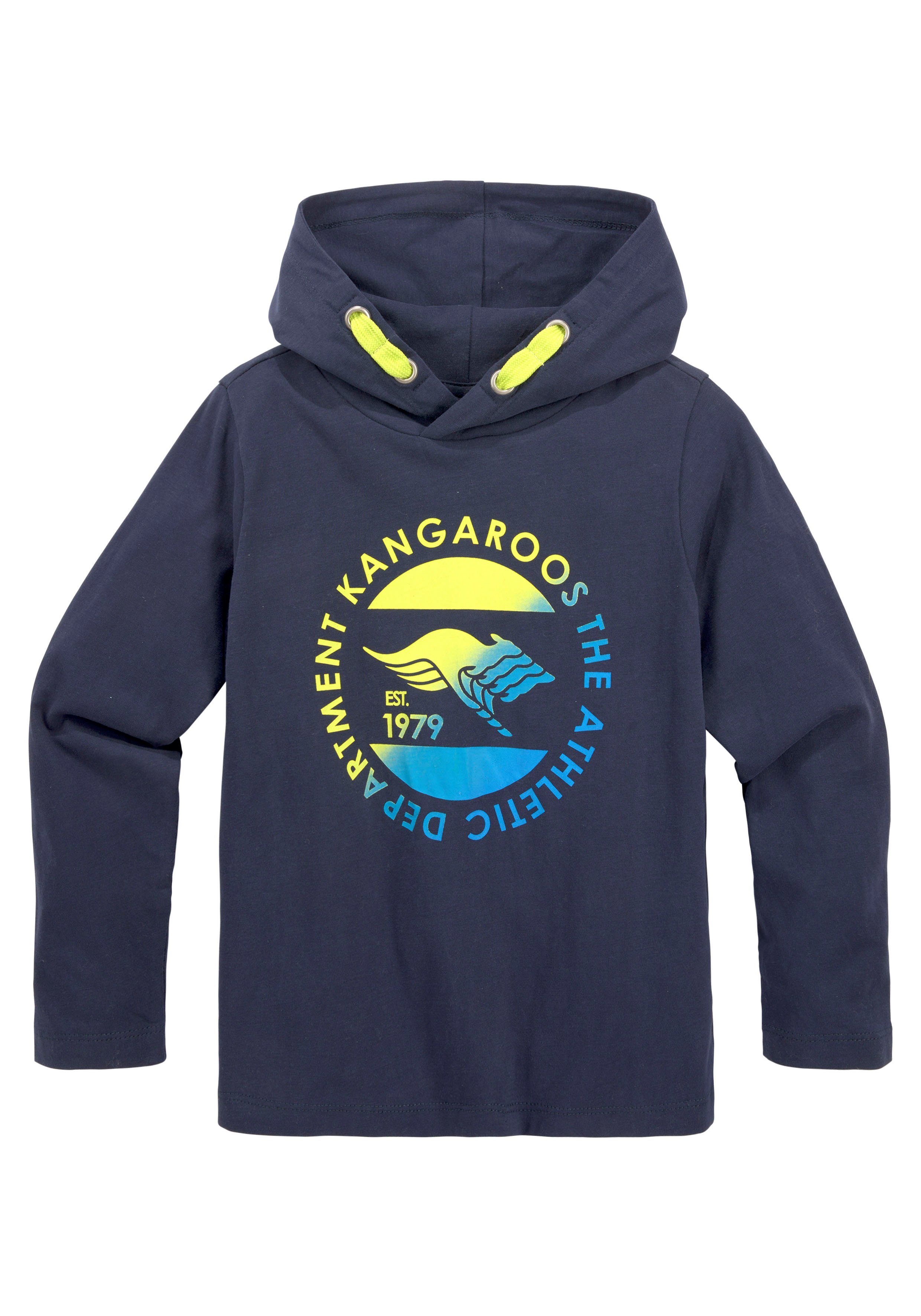 KangaROOS Shirt met lange mouwen Shirt voor kleine jongens