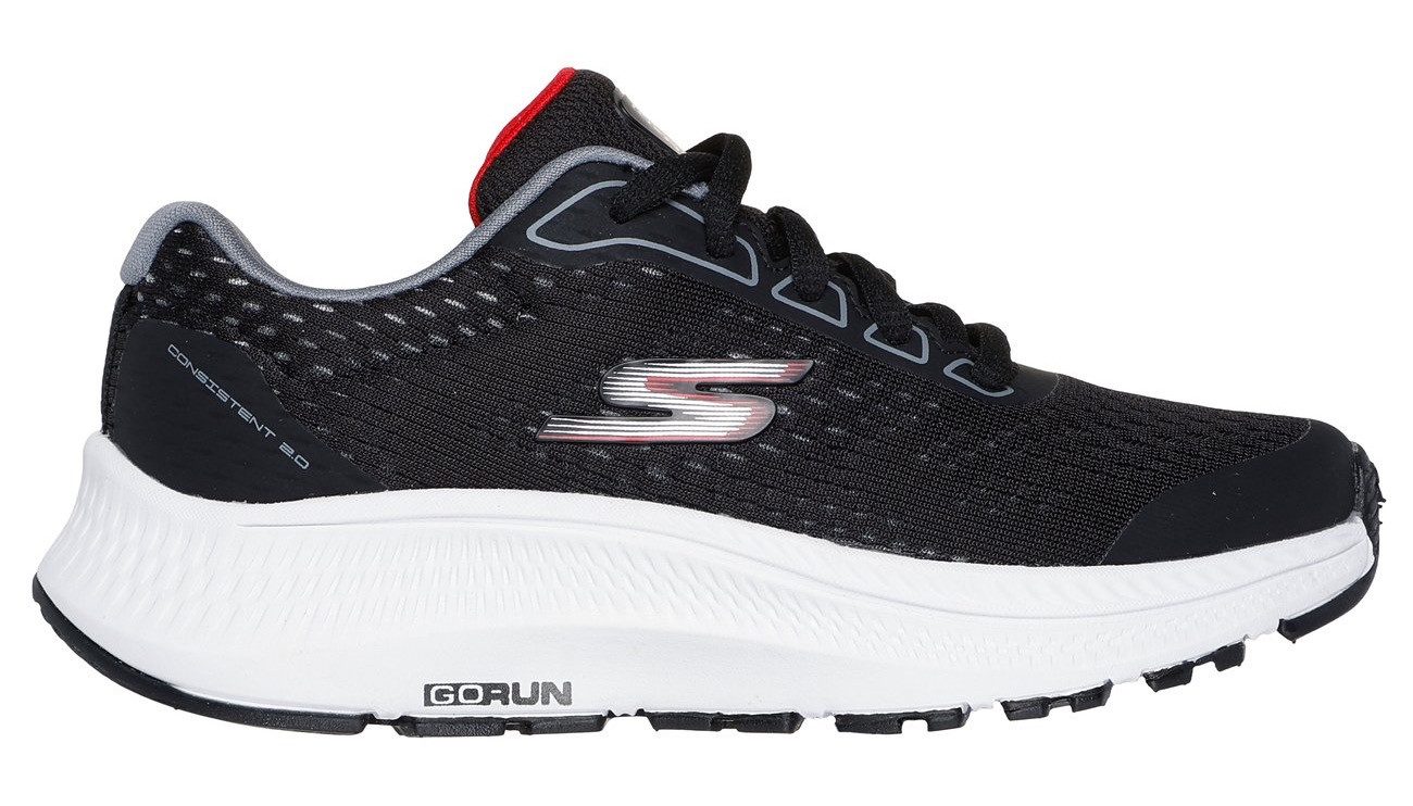 Skechers Sneakers GO RUN CONSISTENT 2.0 , veterschoenen met gepolsterde zool, maat sjabloon om te downloaden