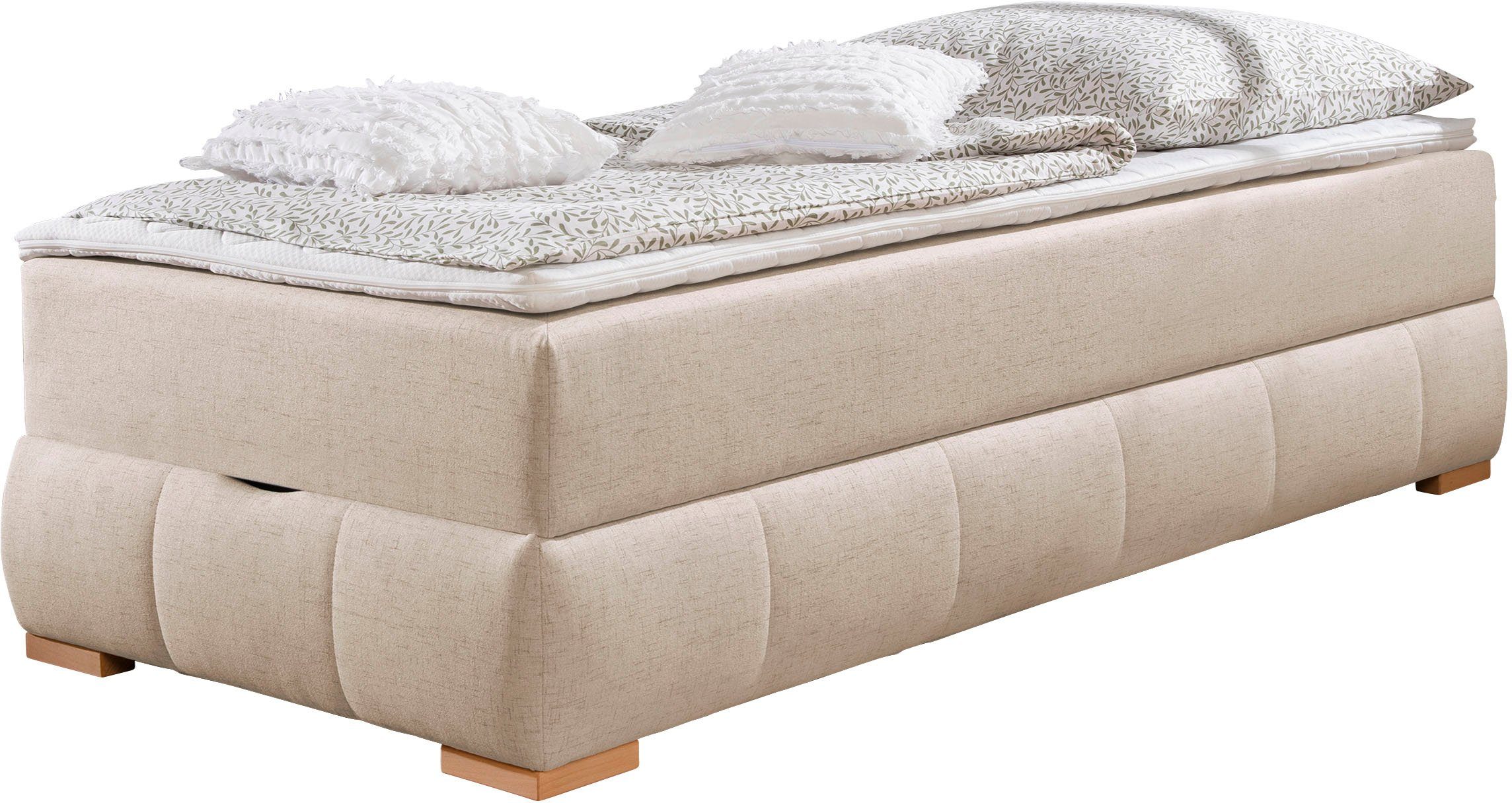 Guido Maria Kretschmer Home&Living Boxspring Wehma zonder hoofdbord, inclusief matrastopper en bedlade