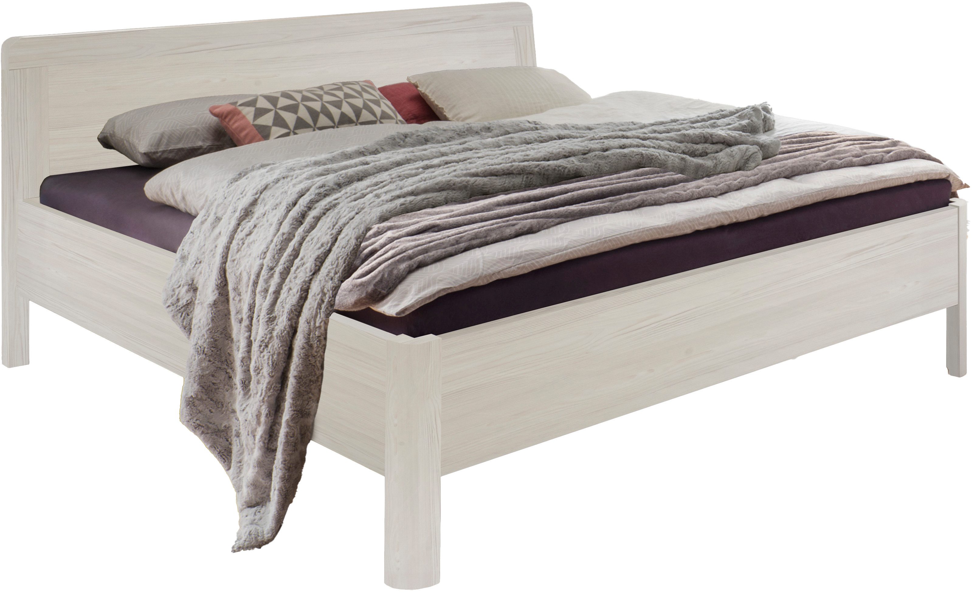 WIEMANN Houten bed Bern viervoudig verstelbare lighoogte bedden beige