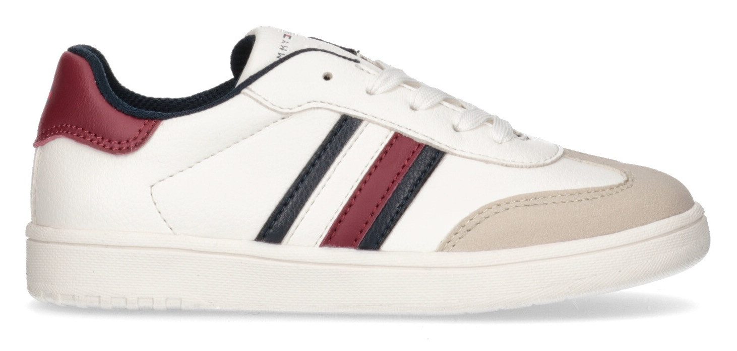 Tommy Hilfiger Sneakers Vrijetijdsschoen, lage schoen, veterschoen in trendy retro look
