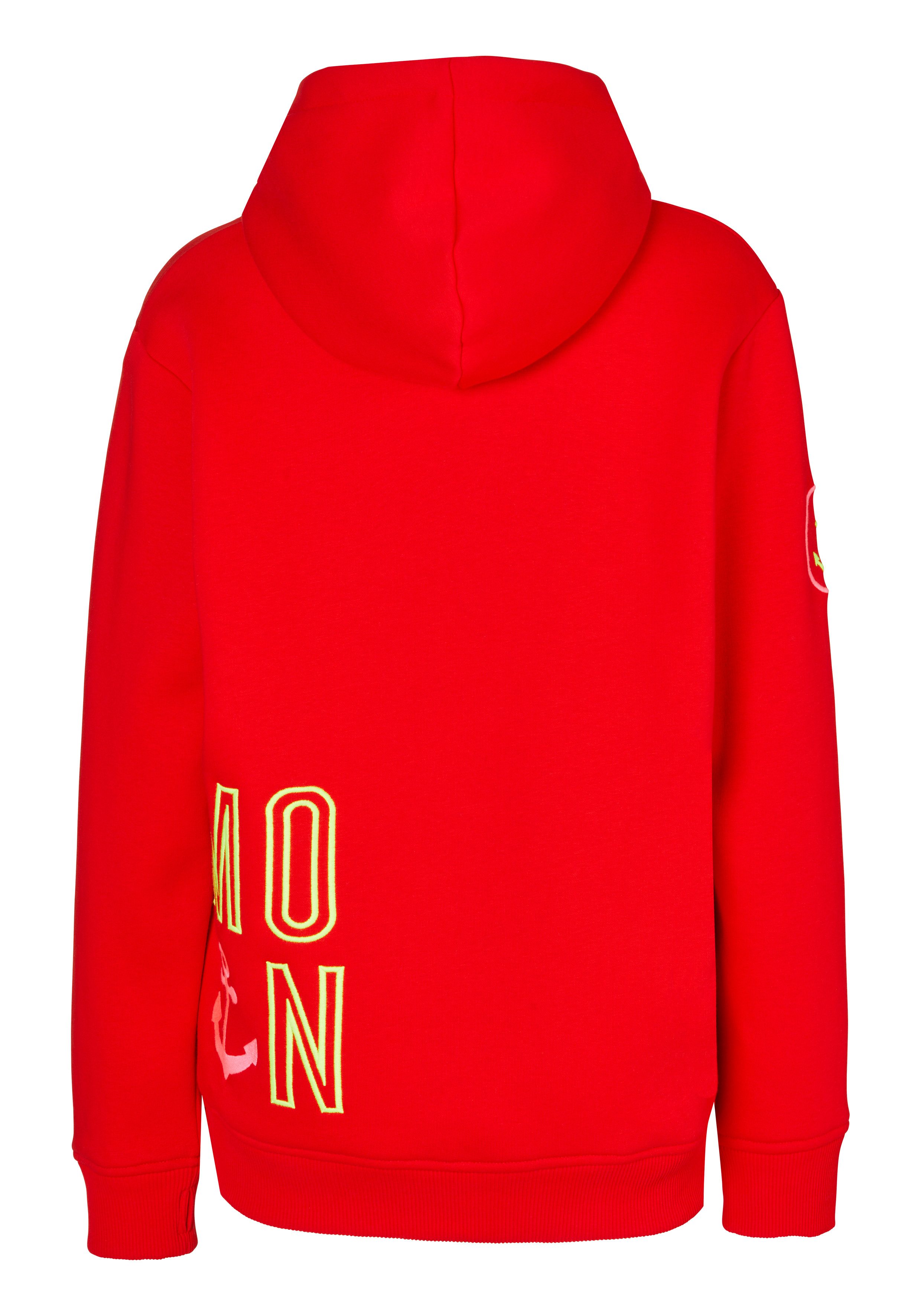 Zwillingsherz Hoodie Limited Edition met capuchon, geborduurd "moin" en ankerontwerp, exclusief bij otto