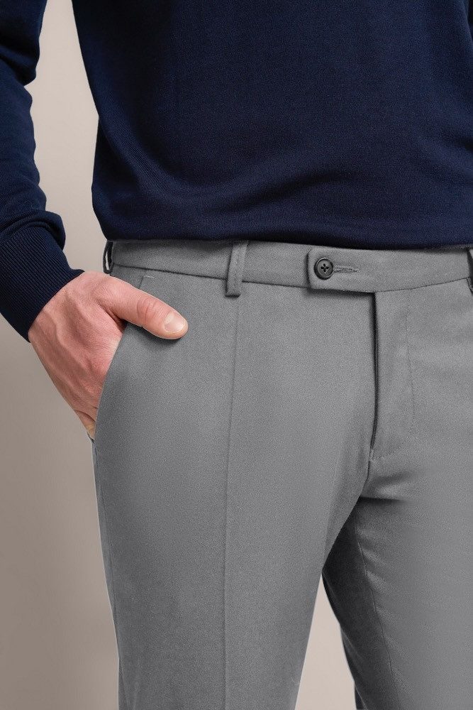 Bugatti Stoffen broek met moderne vorm