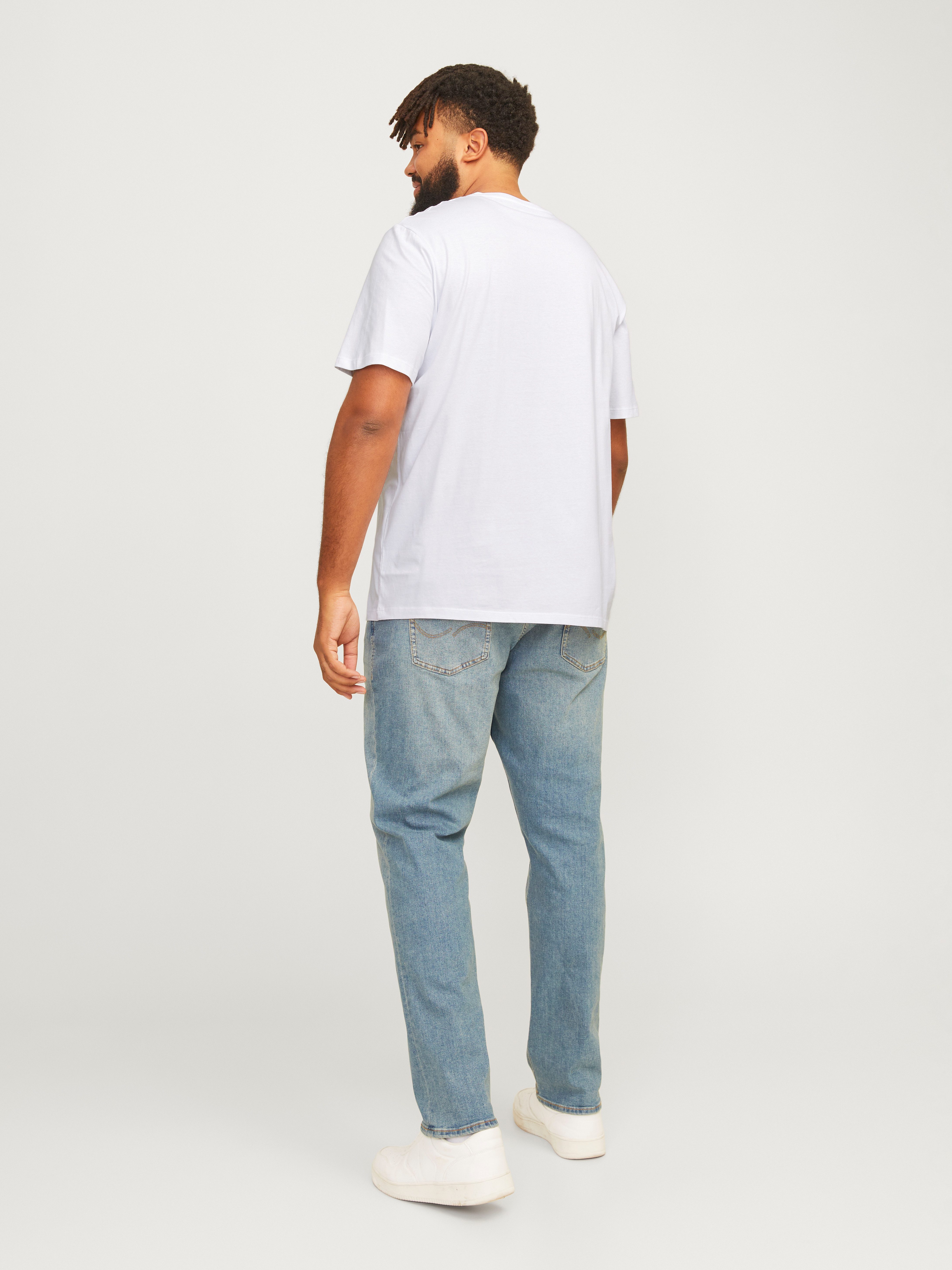 Jack & Jones PlusSize T-shirt JJELOGO TEE SS O-NECK 2 COL AW24 S PLS