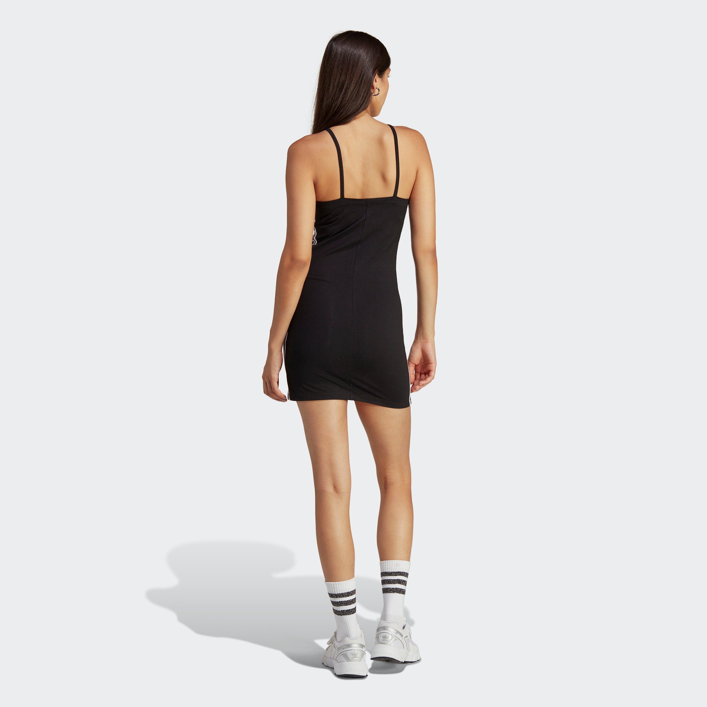 adidas originals short adicolor classics tight summer jurk (1-delig) zwart