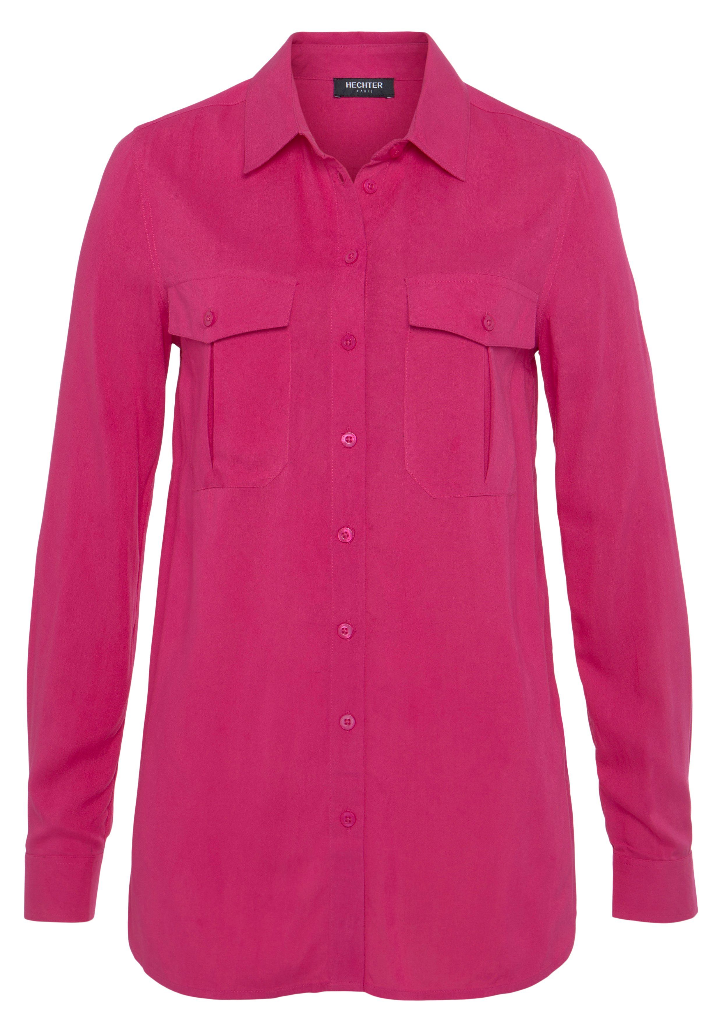 HECHTER PARIS Overhemdblouse met borstzakken