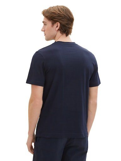 Tom Tailor T-shirt met logo-frontprint