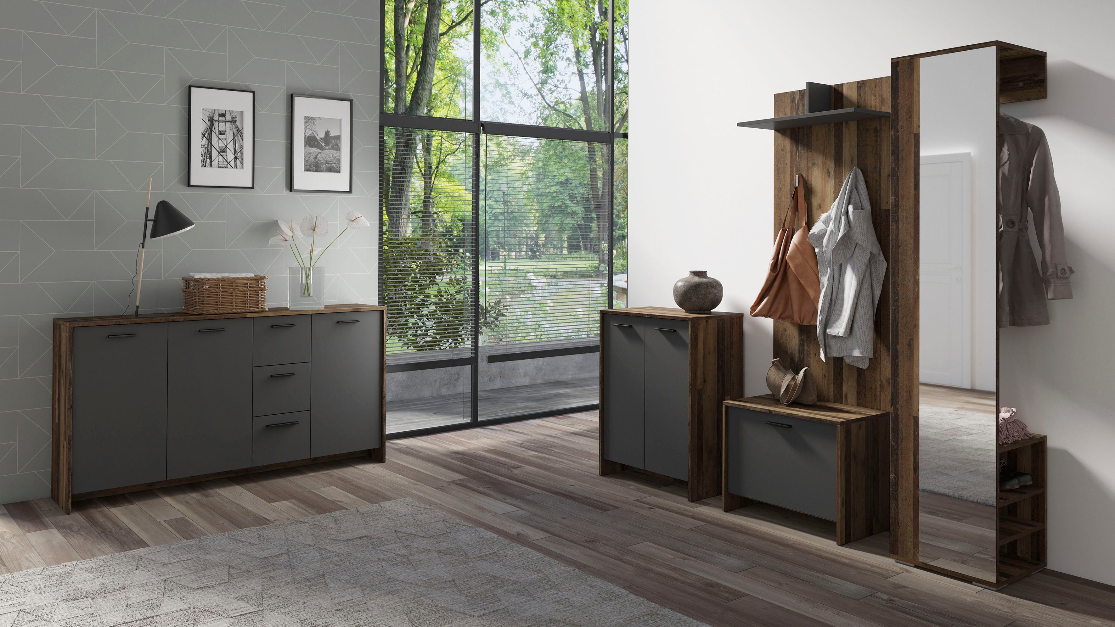 byLIVING Schoenenbank Ben Breedte 60 cm