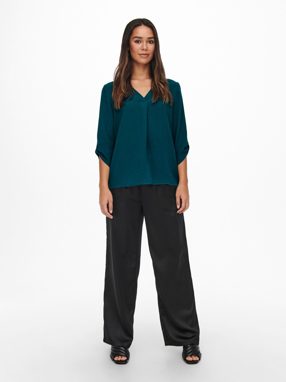 JDY Shirtblouse JDYDIVYA LIFE 3/4 TOP WVN NOOS