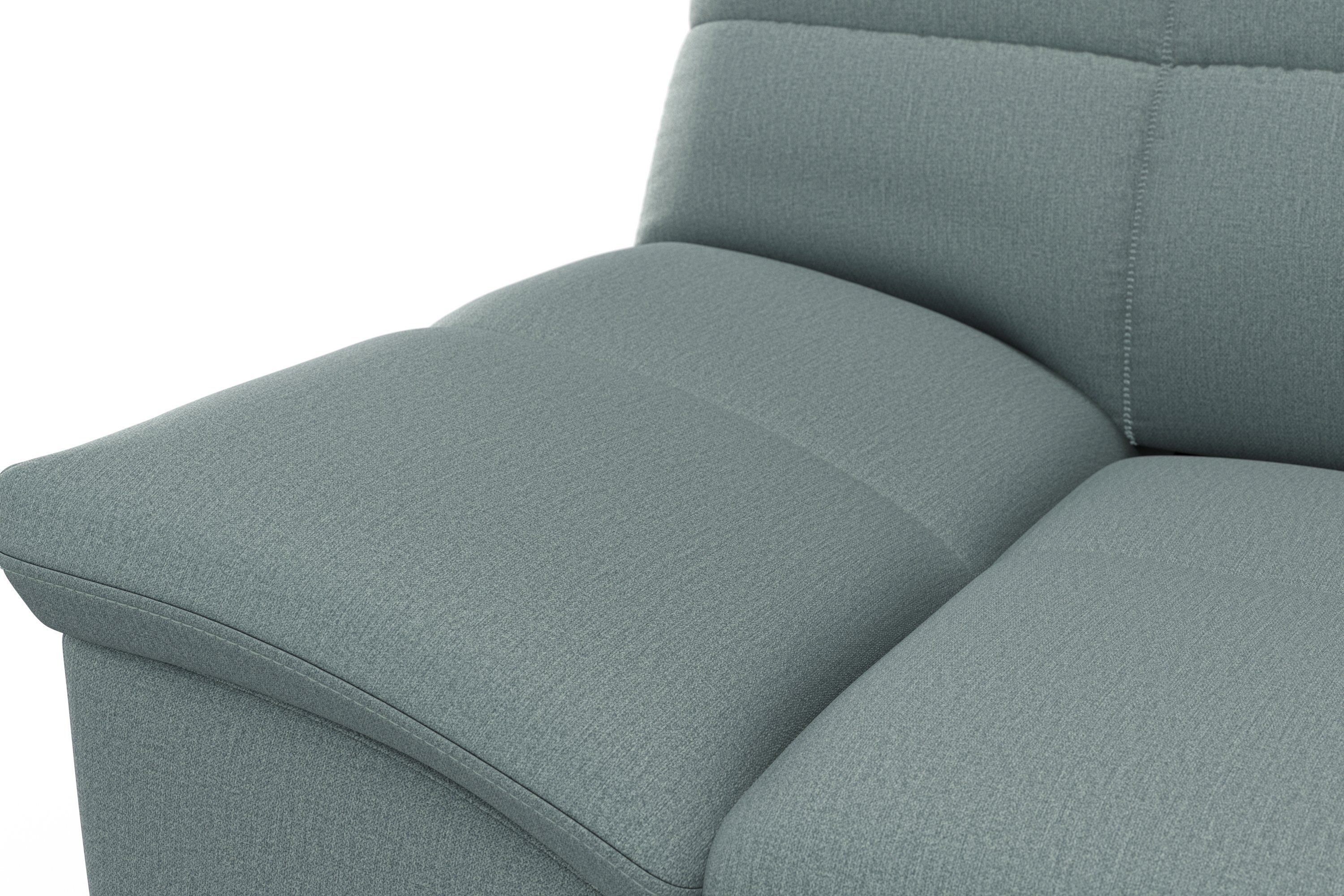 DOMO collection 3-zitsbank Splash, moderne stiksels in de zitting en rug, comfortabel,