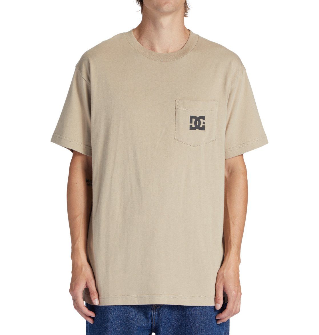 DC Shoes T-shirt DC Star heren t-shirts maat XS beige