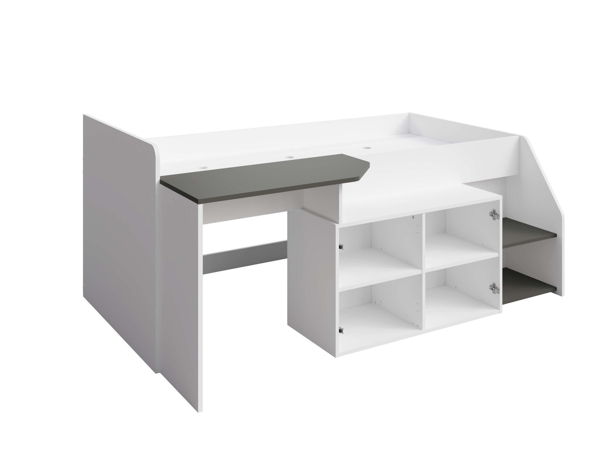 INOSIGN Kinderbed Jeugd kamer set Durango - 3 in 1: Bed, bureau, commode