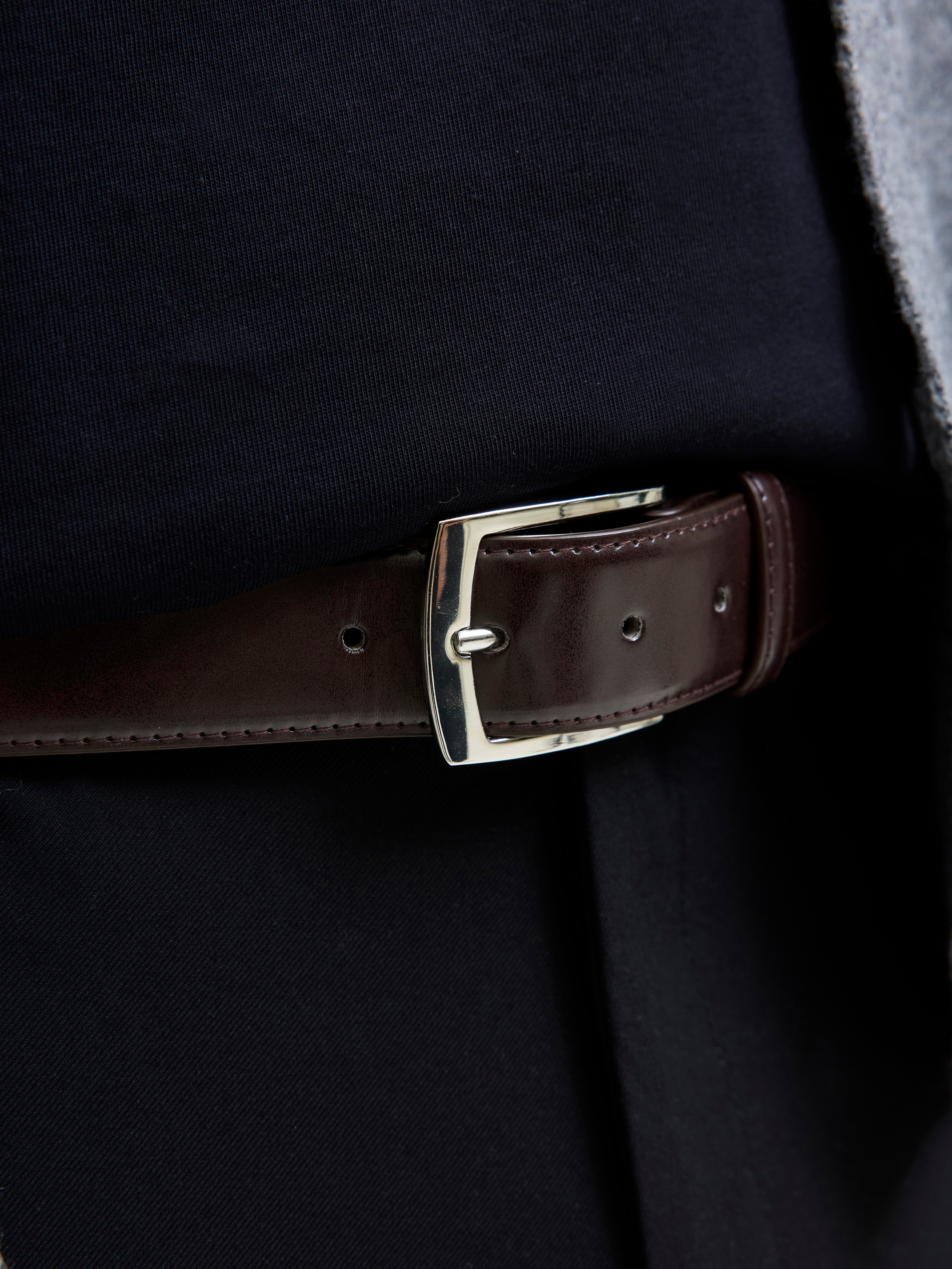 Jack & Jones Leren riem JACMARKUS BELT NOOS