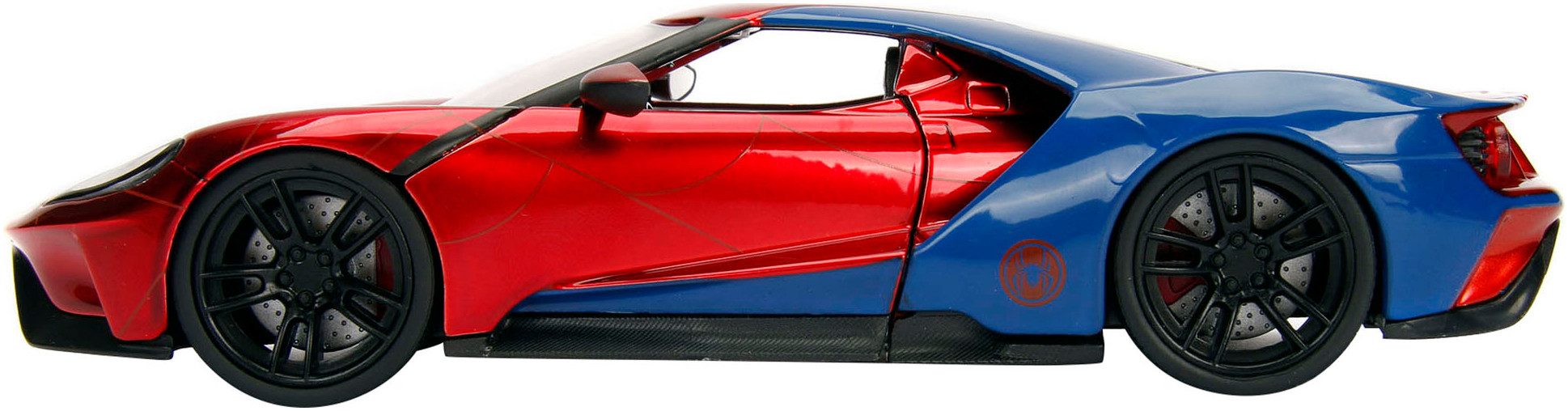 JADA Speelgoedauto Marvel Spiderman 2017 Ford GT 1:24