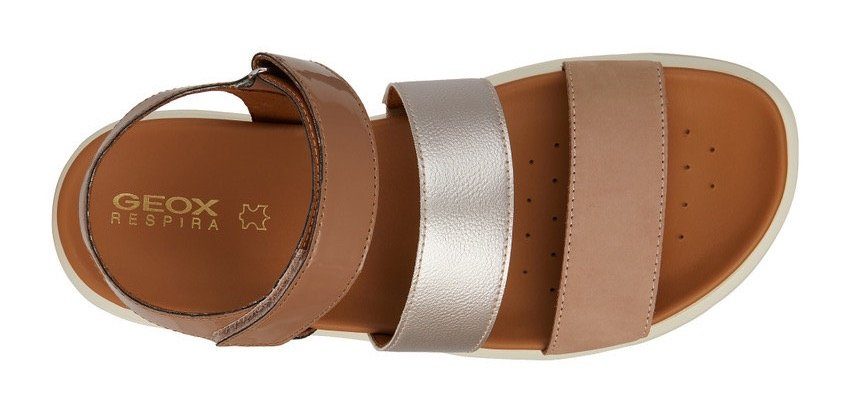 Geox Sandalen D XAND 2.1S B , zomerschoen, sandaal, riemchensandaal, met brede bandjes