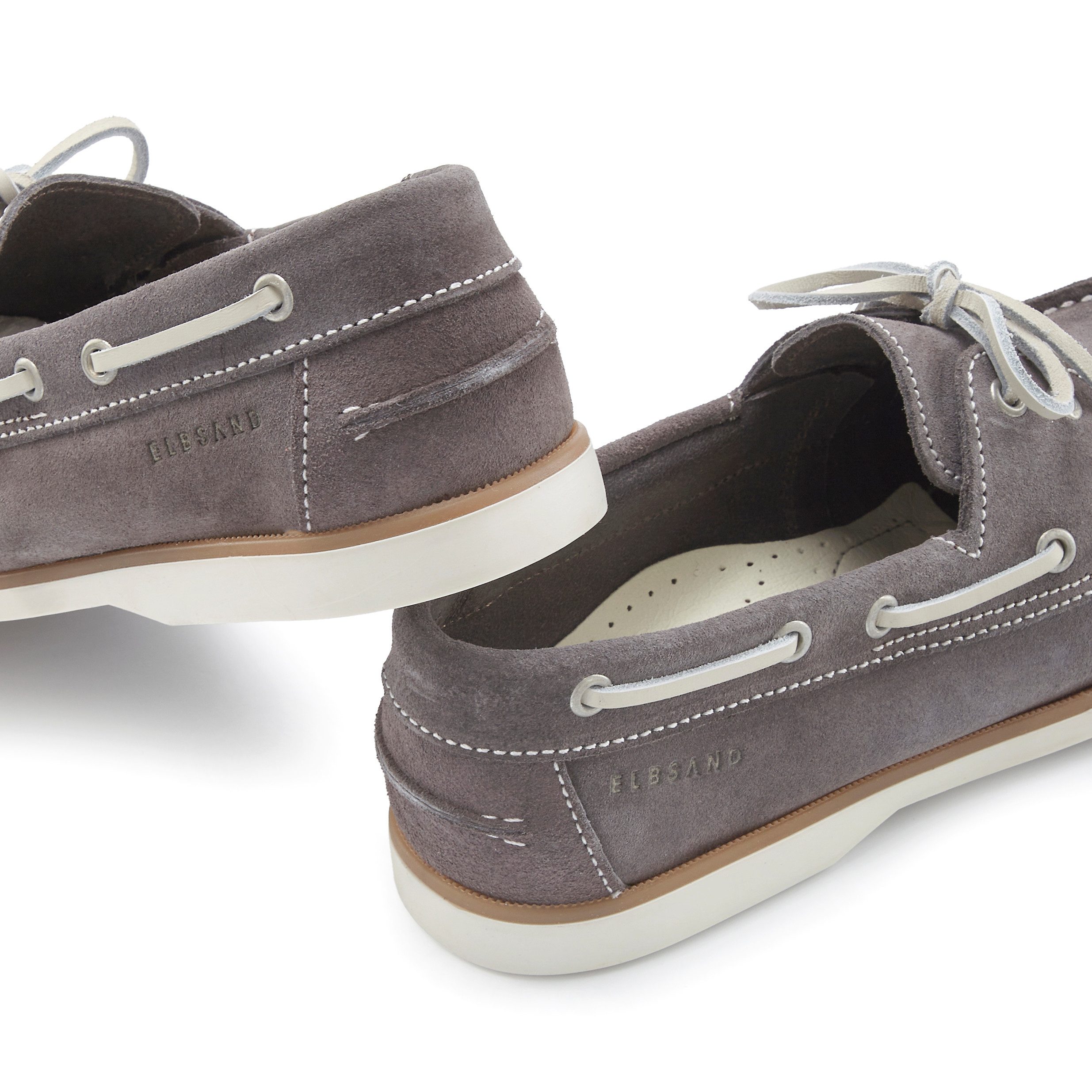 Elbsand Bootschoenen Slipper, lage schoen, van leer