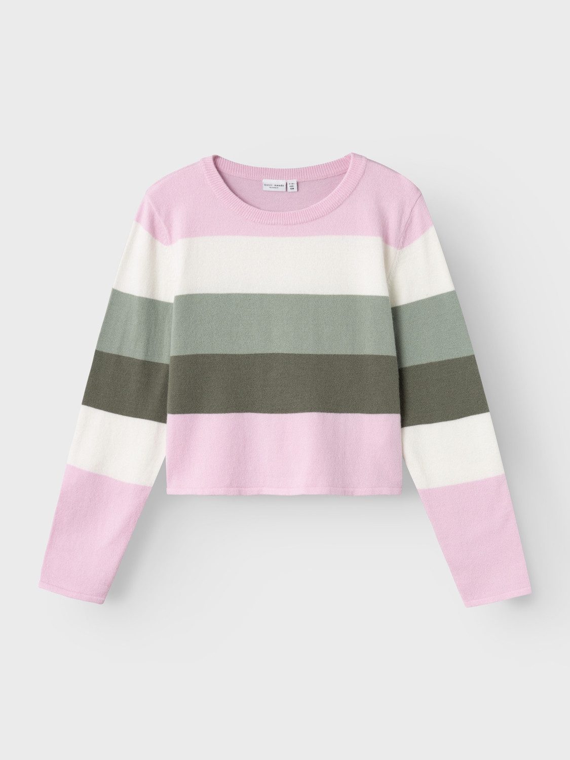 Name It Trui met ronde hals NKFVAJSAS LS SHORT KNIT