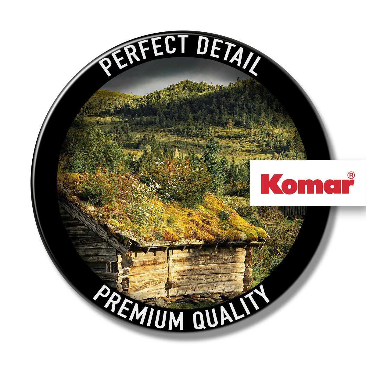 Komar Artprint op linnen Rustic Charme - Afmeting 60 x 40 cm (1 stuk)