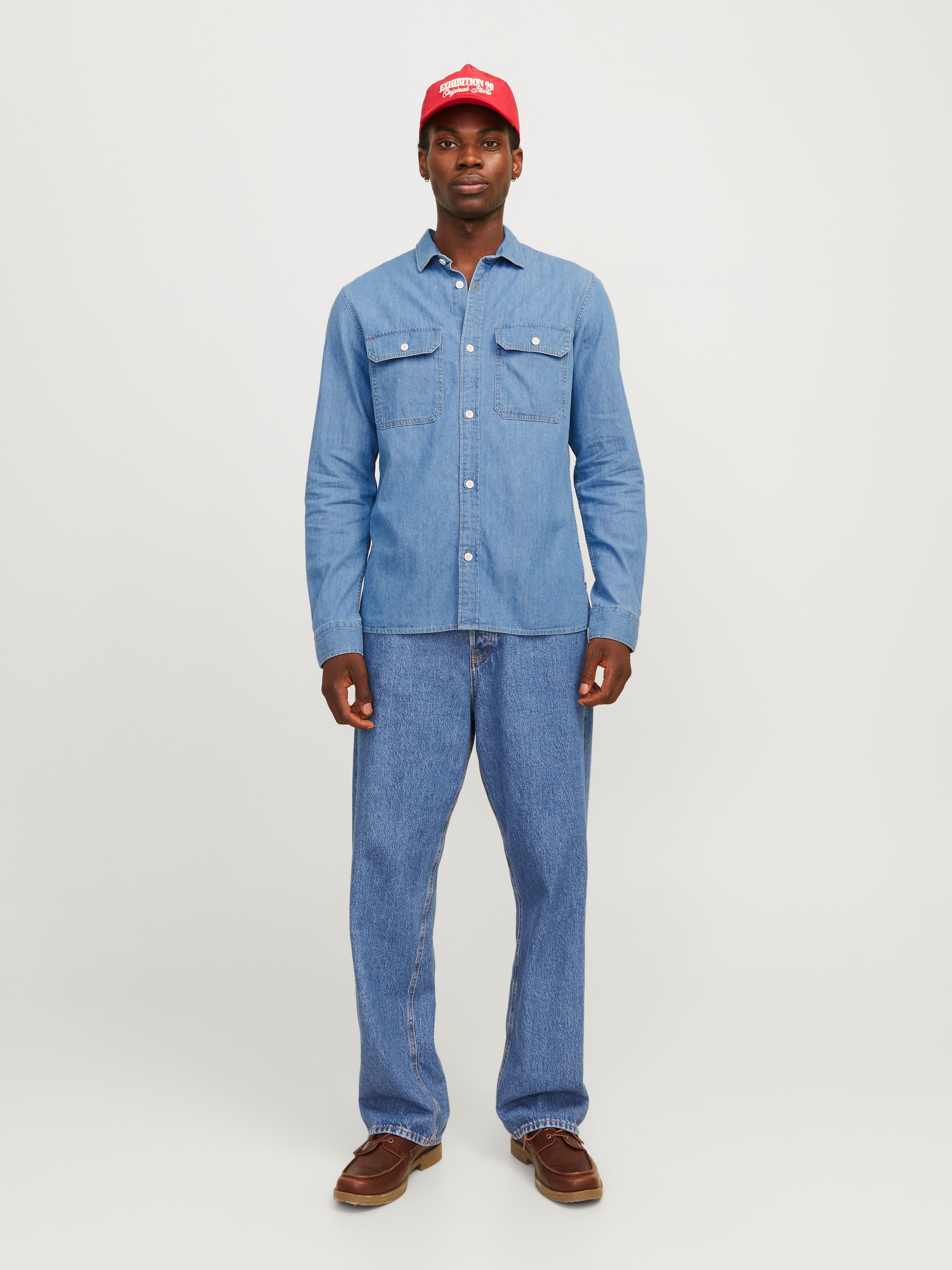 Jack & Jones Overhemd met lange mouwen JJETRAVIS SHIRT LS NOOS