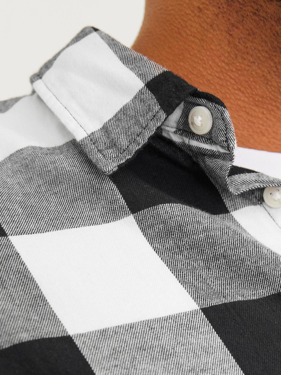 Jack & Jones PlusSize Geruit overhemd JJEGINGHAM TWILL SHIRT L/S NOOS PLS
