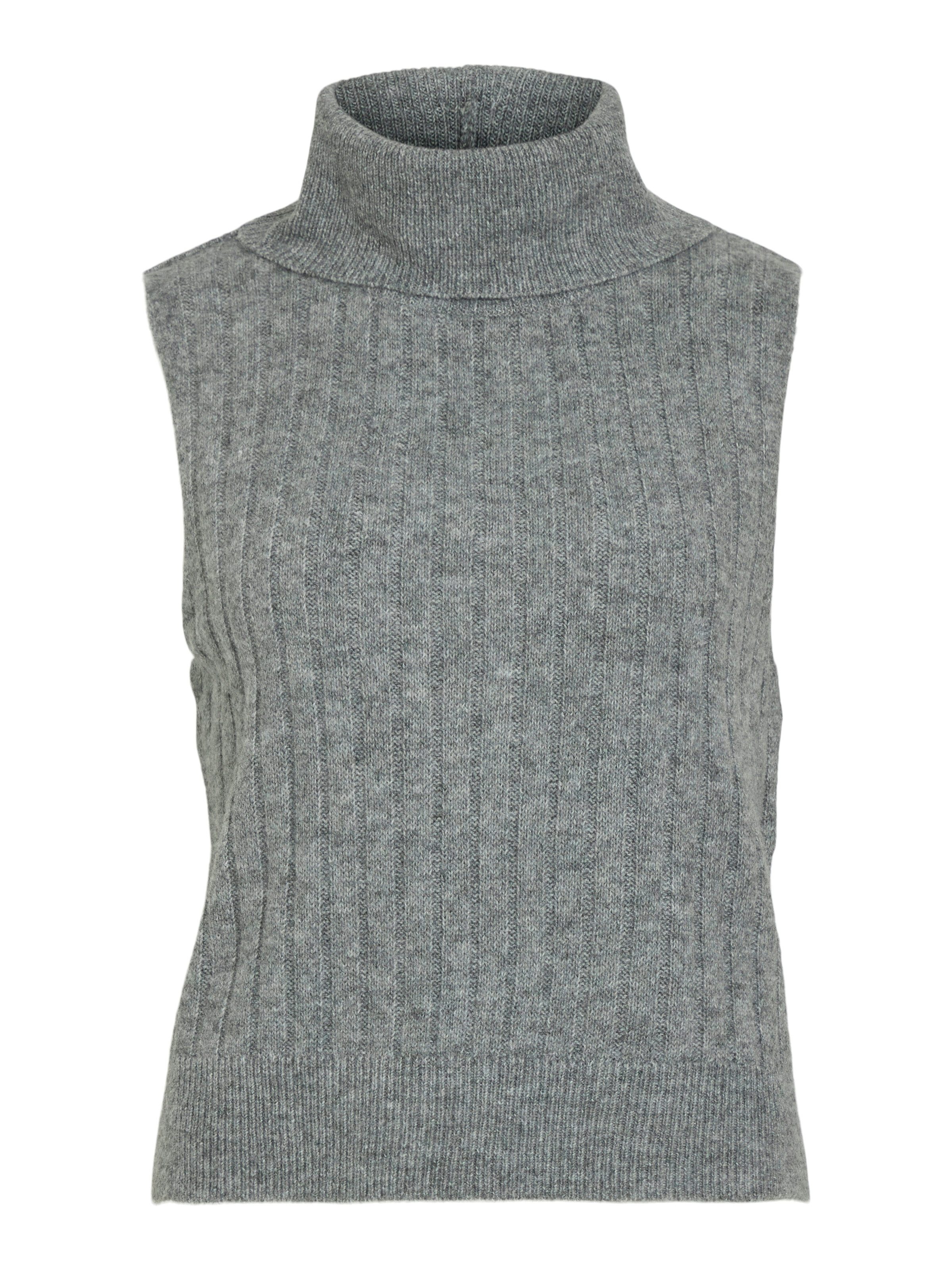 Vila Slip-over VIBELUNA HIGH NECK S L KNIT VEST-NOOS