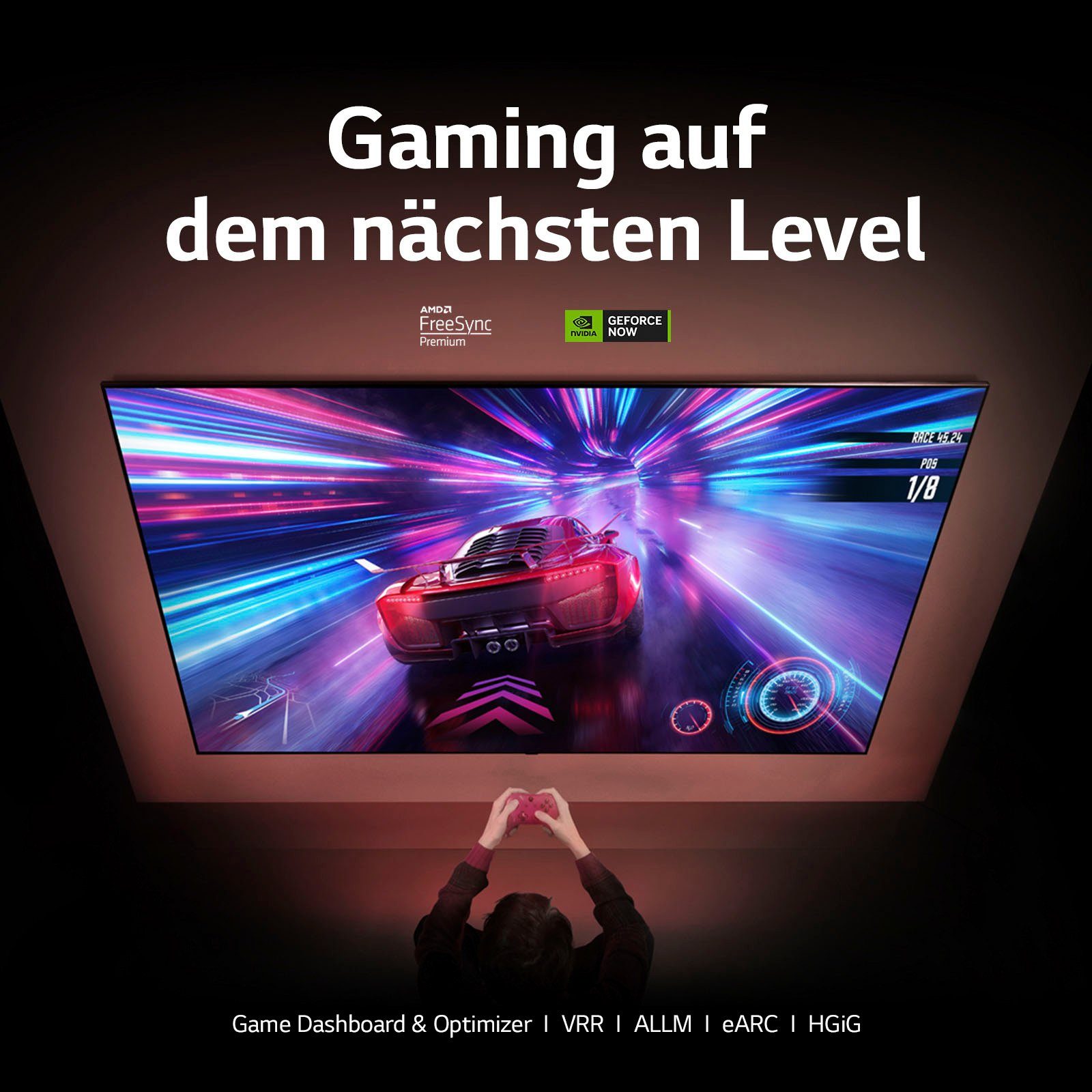 LG QNED-tv 43QNED756RA, 109 cm / 43", 4K Ultra HD, Smart TV, QNED, α5 Gen6 4K AI-Processor, HDR10, HDMI 2.0, Single Triple Tuner