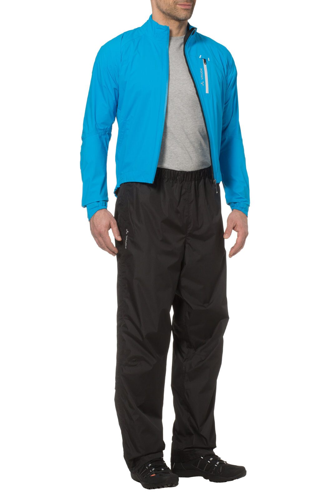 VAUDE Fietsbroek Fluid Full-zip Pants II