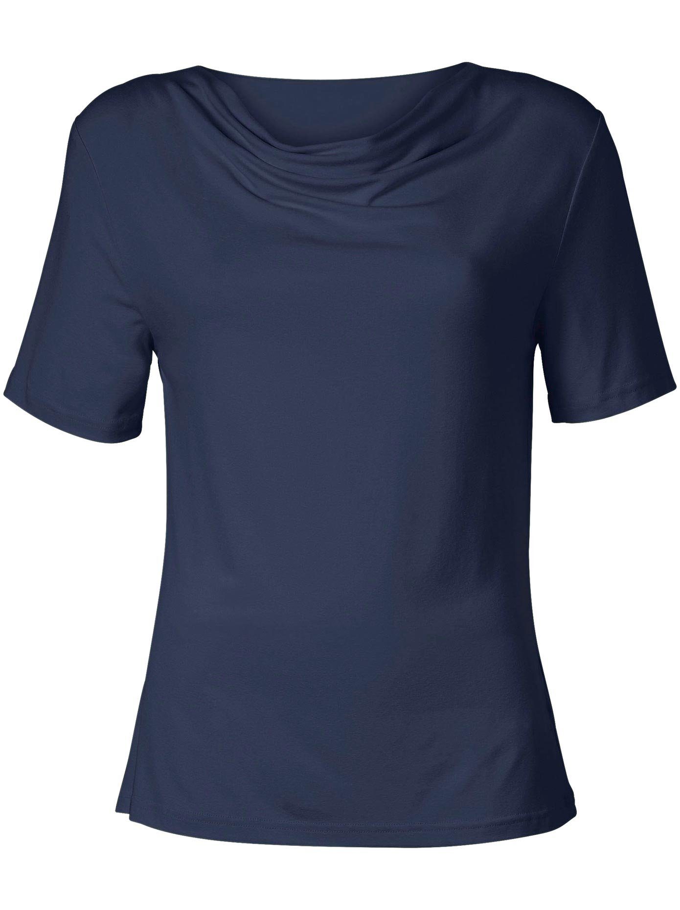 Classic Inspirationen Shirt met cascadehals Shirt (1-delig)