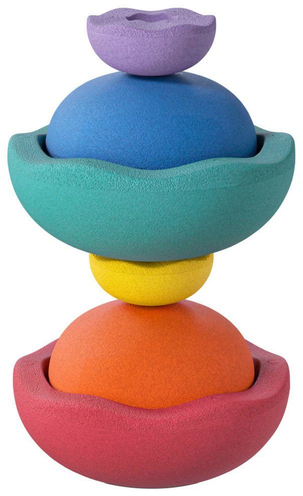 Stapelstein Balancetrainer Inside rainbow classic (set, 6-delig)