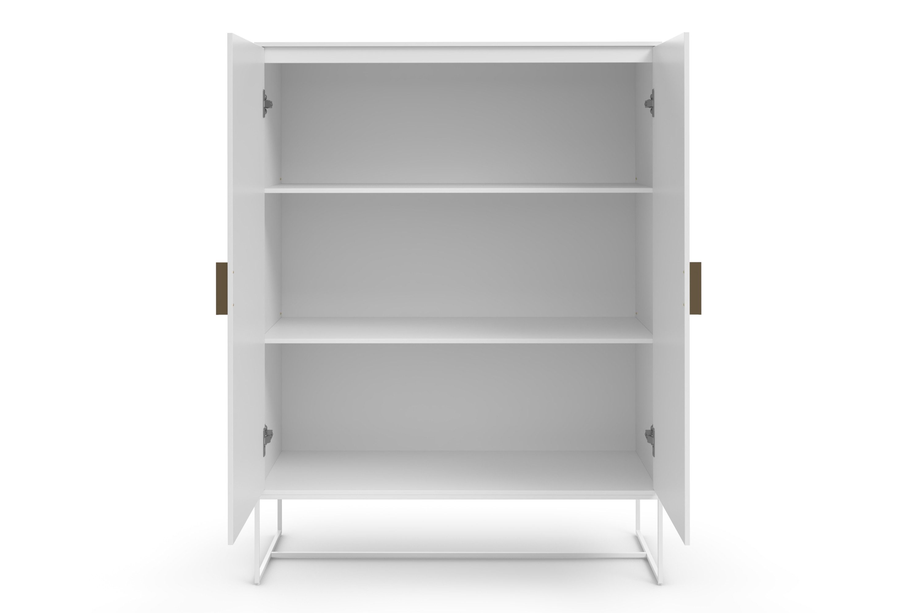 Places of Style Highboard Abito Middenkast met draaiduren en 2 planken, breedte 90 cm