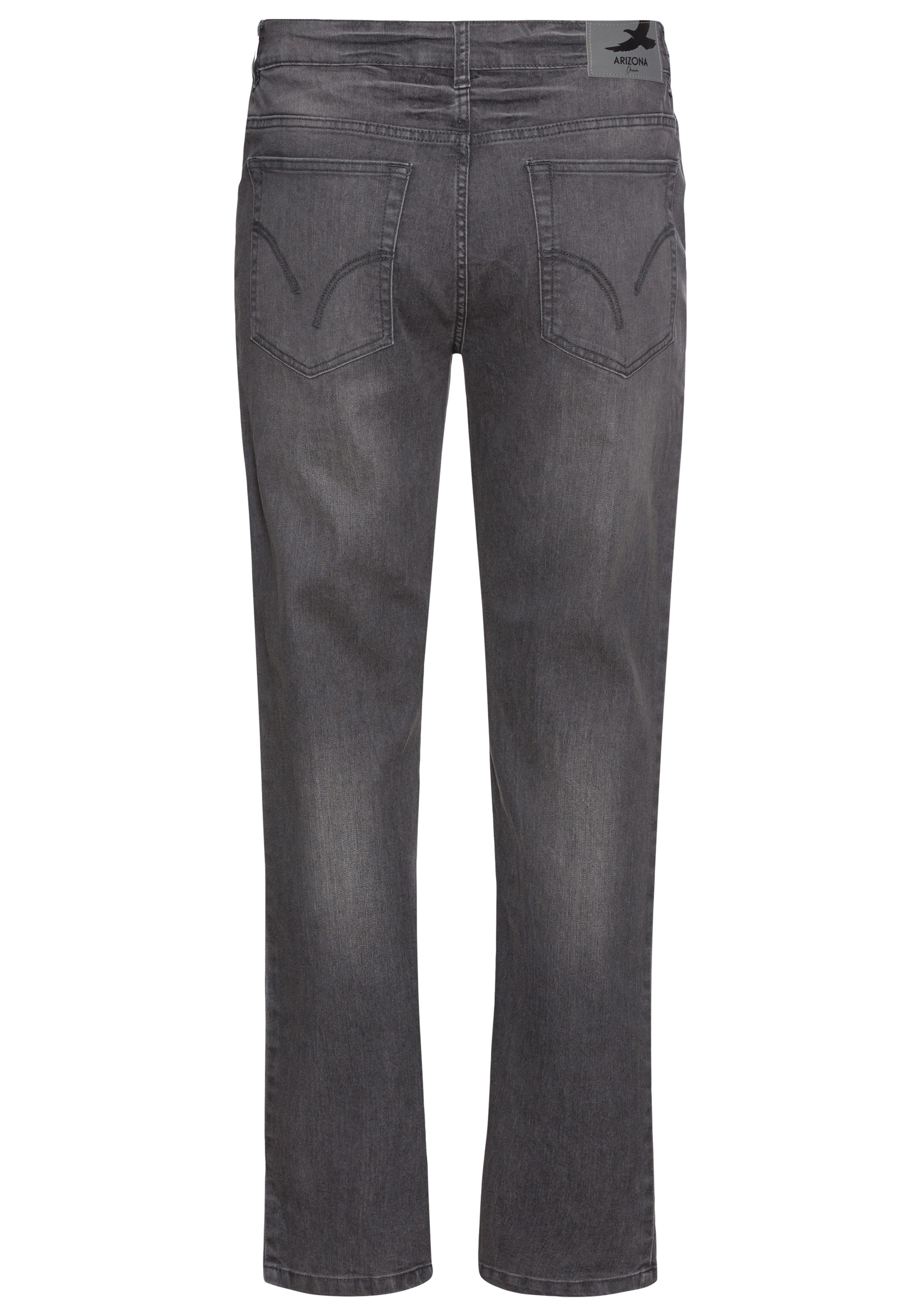 Arizona Jeans met elastische band Paul elastische tailleband, comfort-fit, rechte pijpsnit