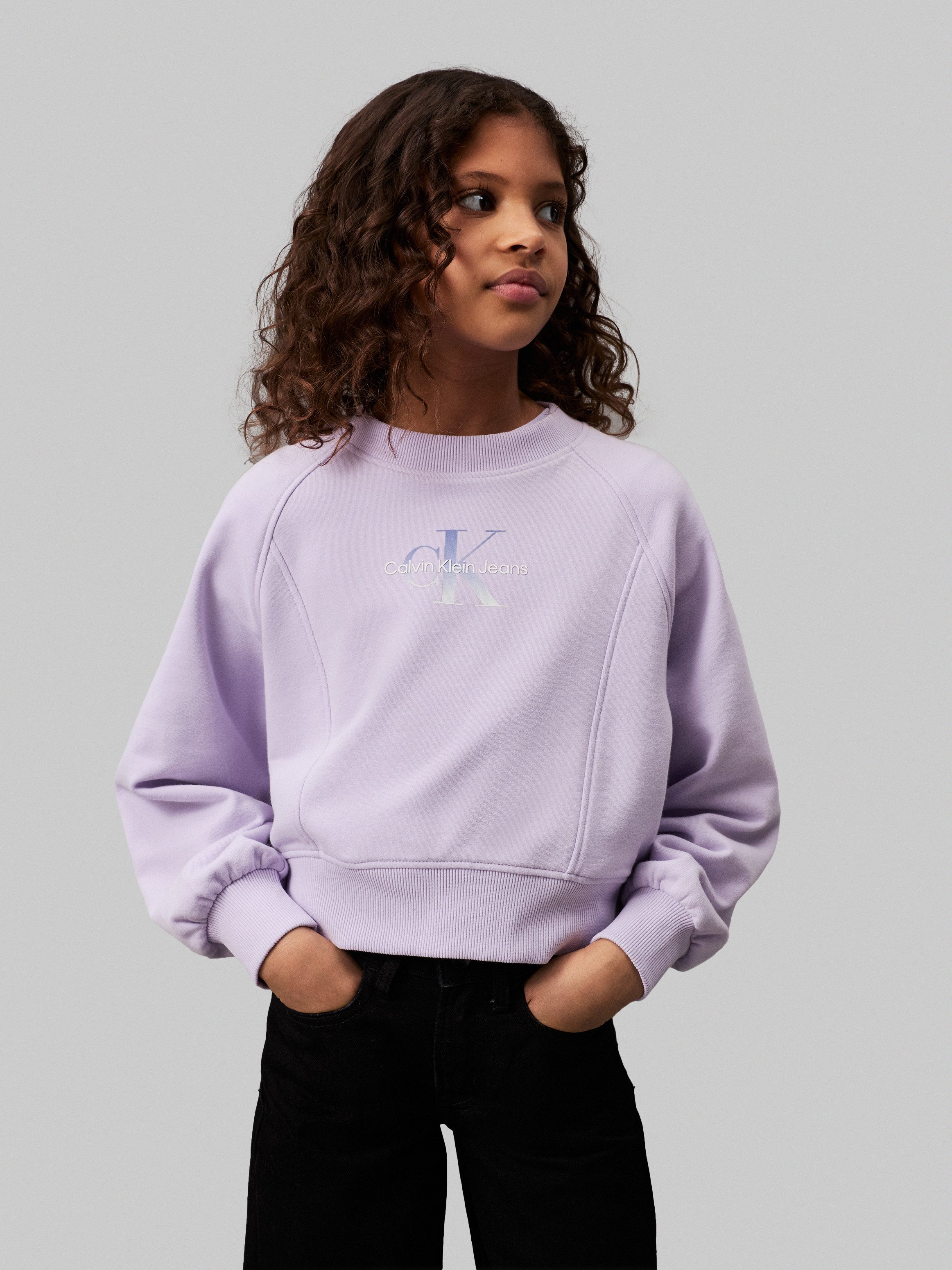 Calvin Klein Sweatshirt GRADIENT MONOGRAM CN SWEATSHIRT