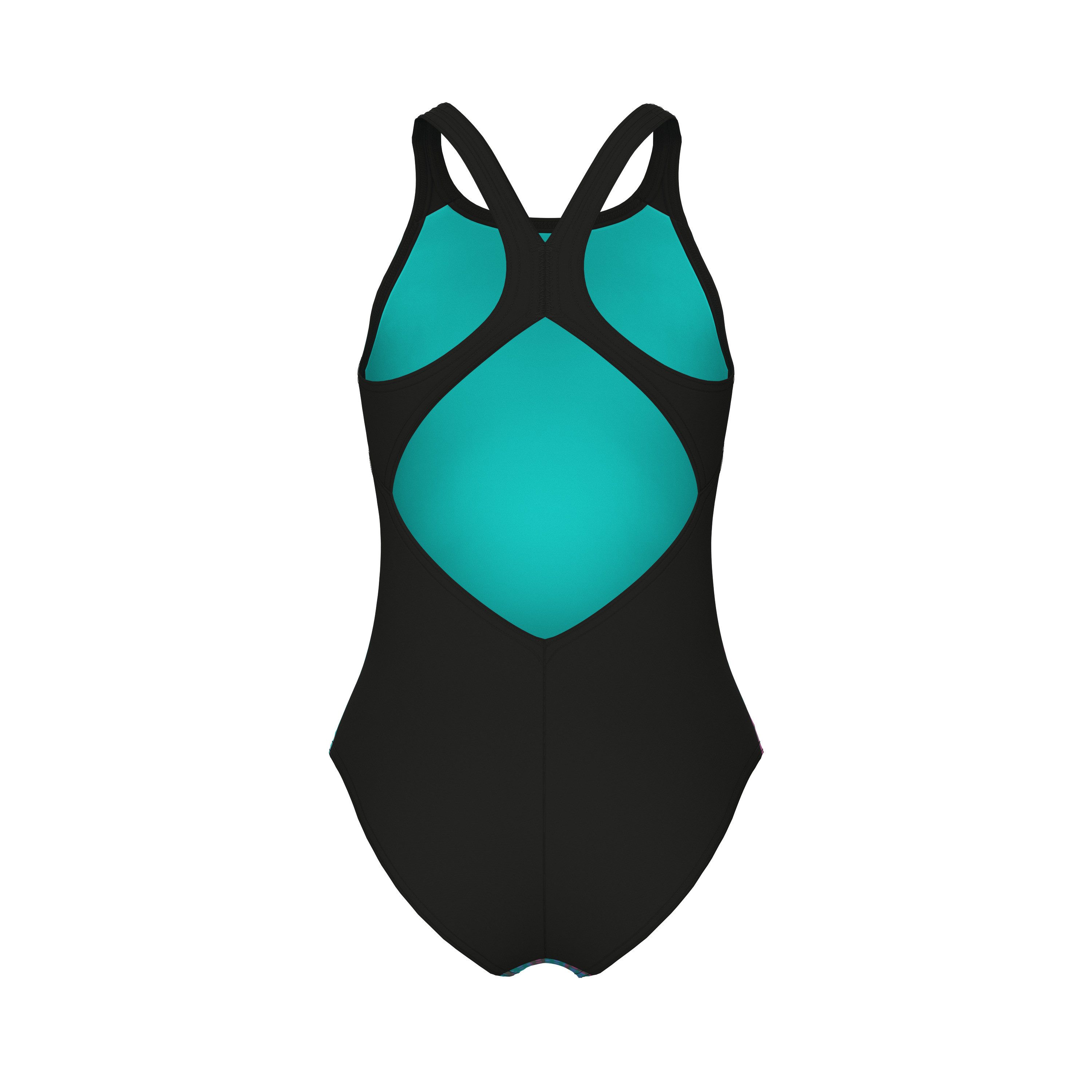Arena Badpak G ARENA MULTI COLOURS BADPAK V BACK voor meisjes (1 stuk)