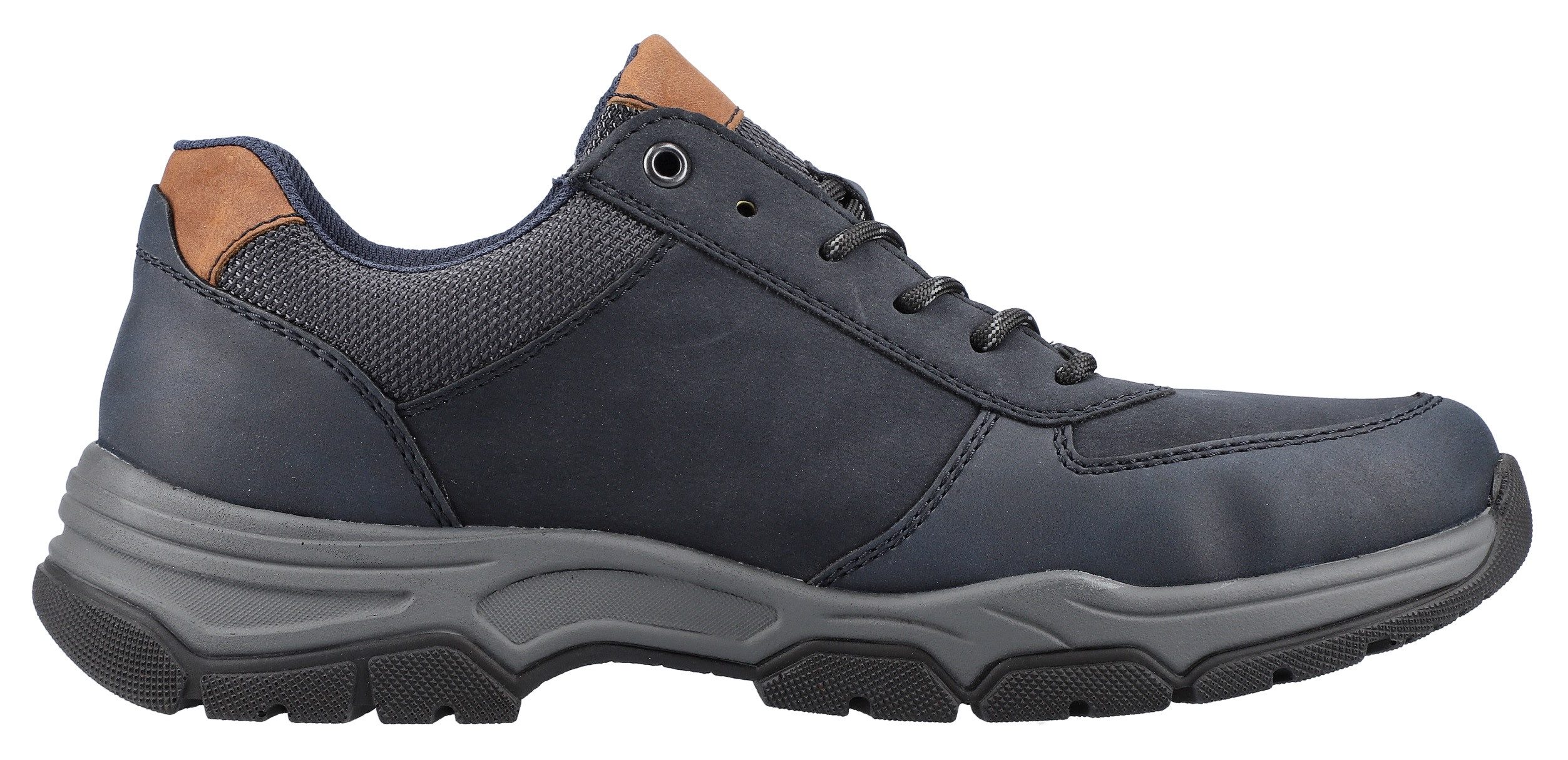 Rieker Sneakers , vrijetijdsschoen, outdoorschoen, veterschoen met gepolsterde schacht