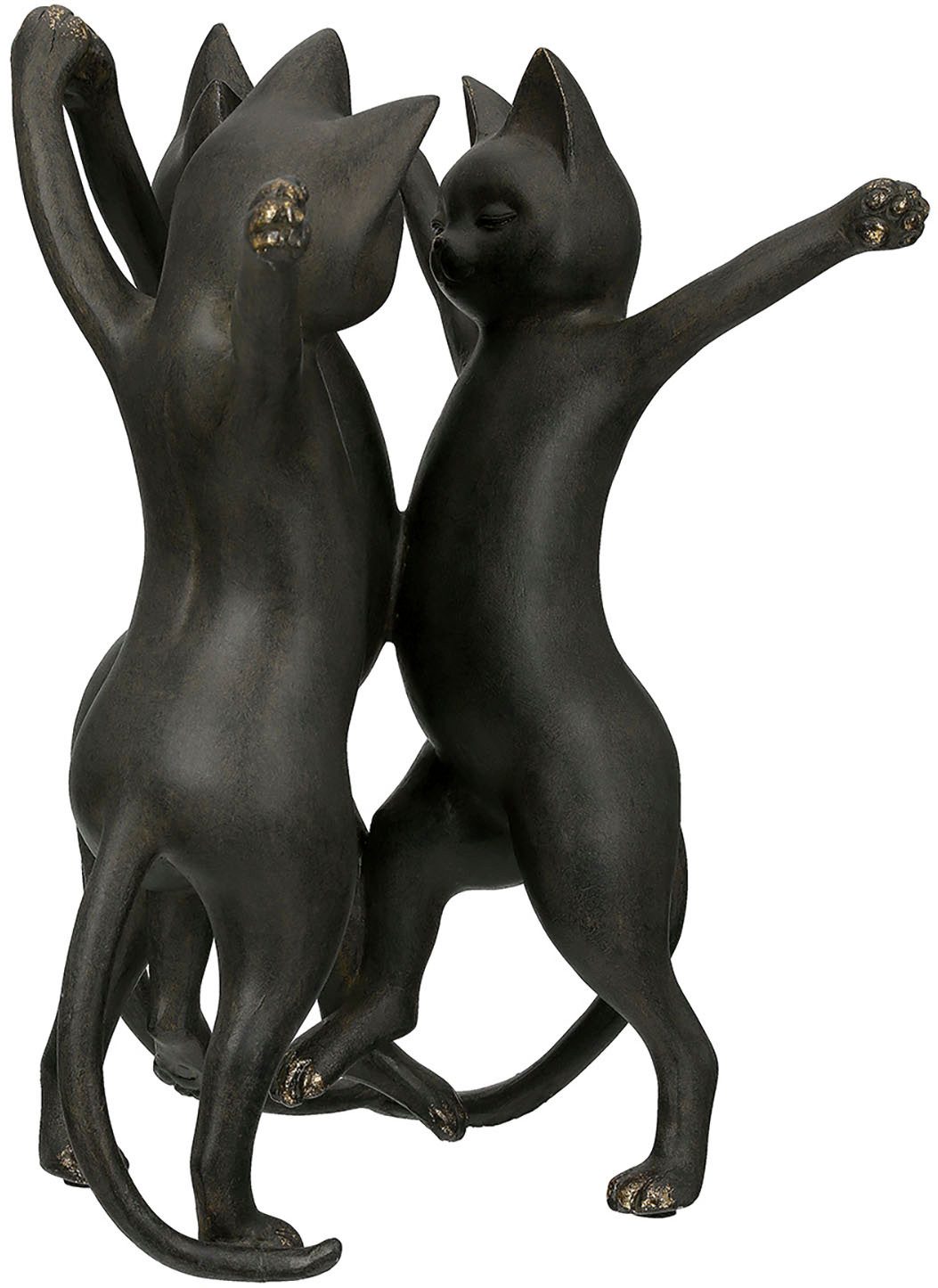 GILDE Dierfiguur Kat Gatto-Trio, zwart (1 stuk)