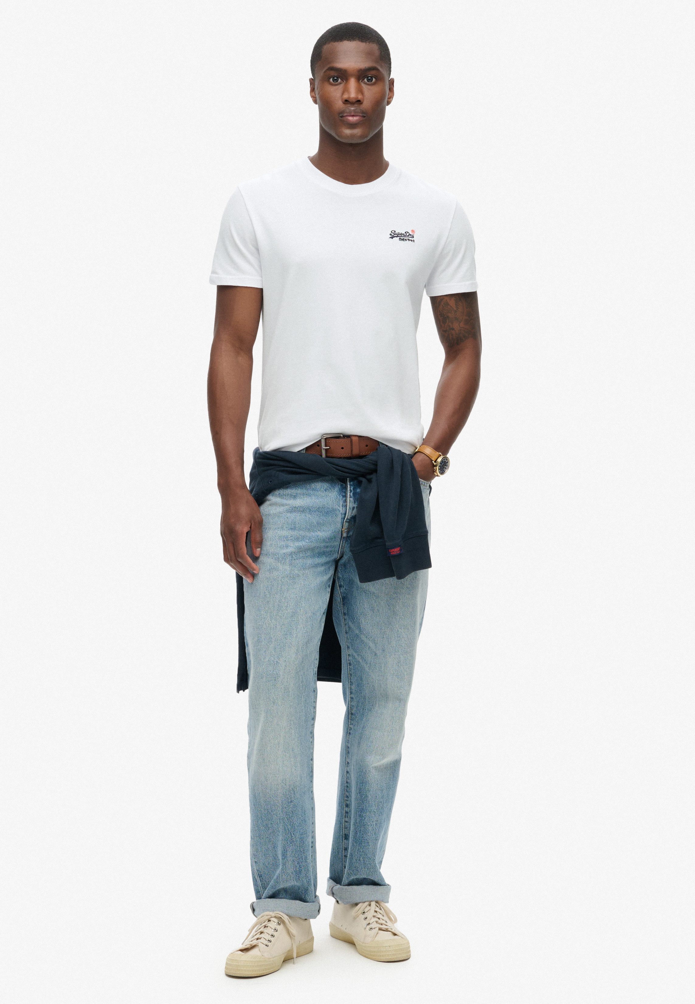 Superdry Shirt met ronde hals ESSENTIAL CONTRAST EMB TEE